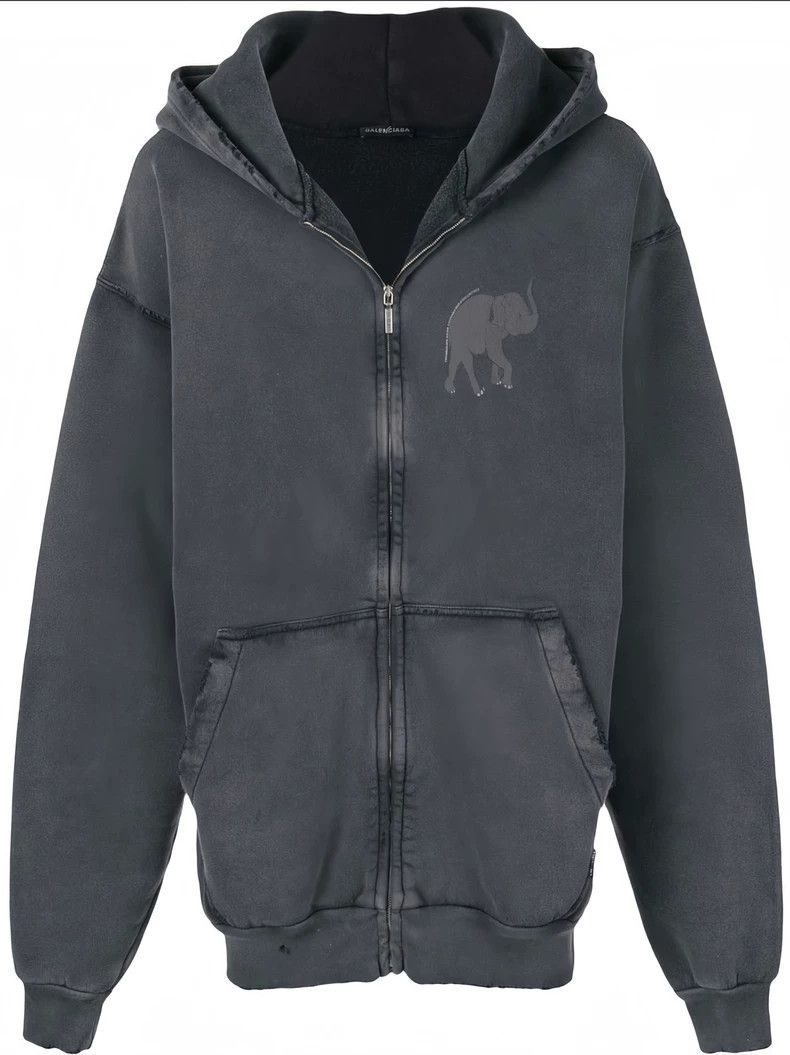Balenciaga Balenciaga Environmentally Destructive Hoodie 2505-Nextarro Size US M / EU 48-50 / 2 - 1 Thumbnail