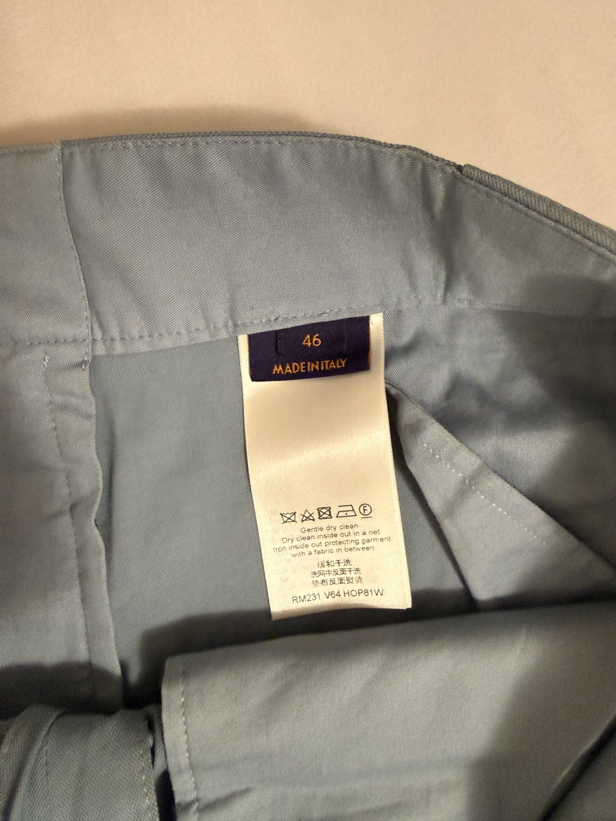 Louis Vuitton Louis Vuitton Regular Chino Pants Blue Size US 36 / EU 52 - 5 Thumbnail