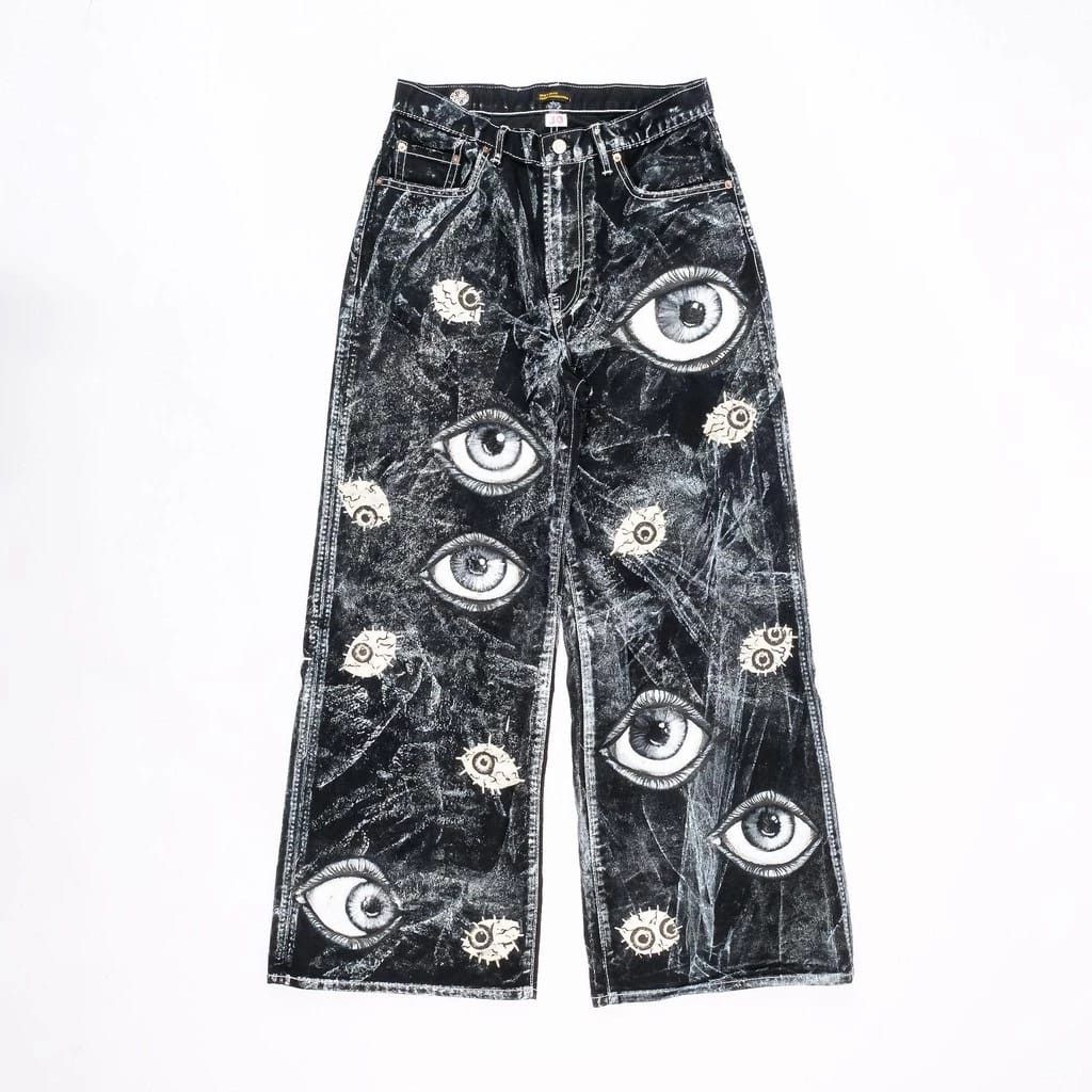 Designer × Japan Blue Socca Denim Wide Pants Size US 32 / EU 48 - 1 Thumbnail