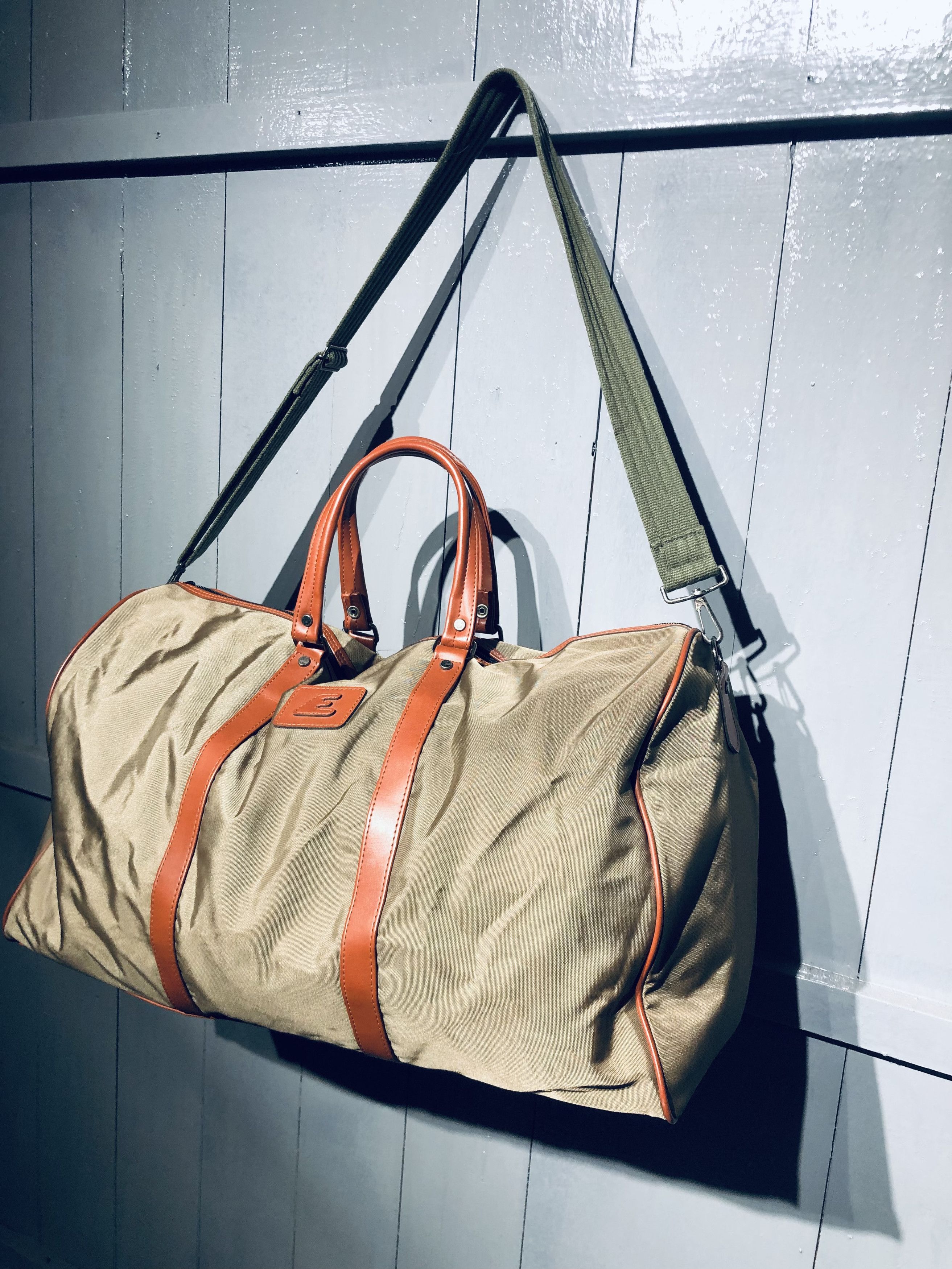 Japanese Brand JAPANESE KHAKI COLOR TRAVEL BAG Size ONE SIZE - 9 Thumbnail