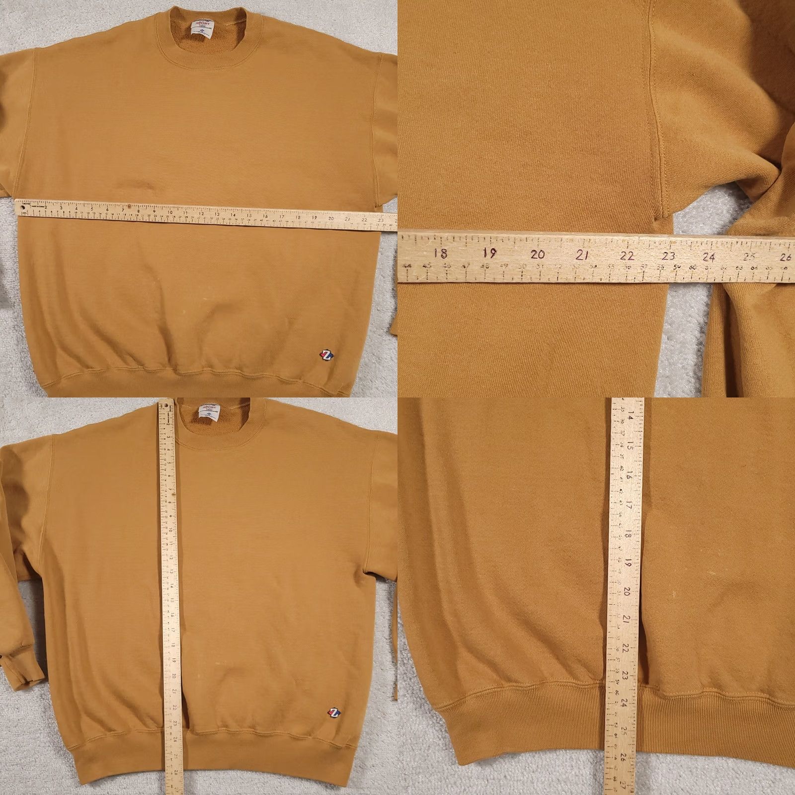 Jerzees VINTAGE Jerzees Sweatshirt Mens XL Brown Crewneck 90s USA Made Size US XL / EU 56 / 4 - 8 Thumbnail