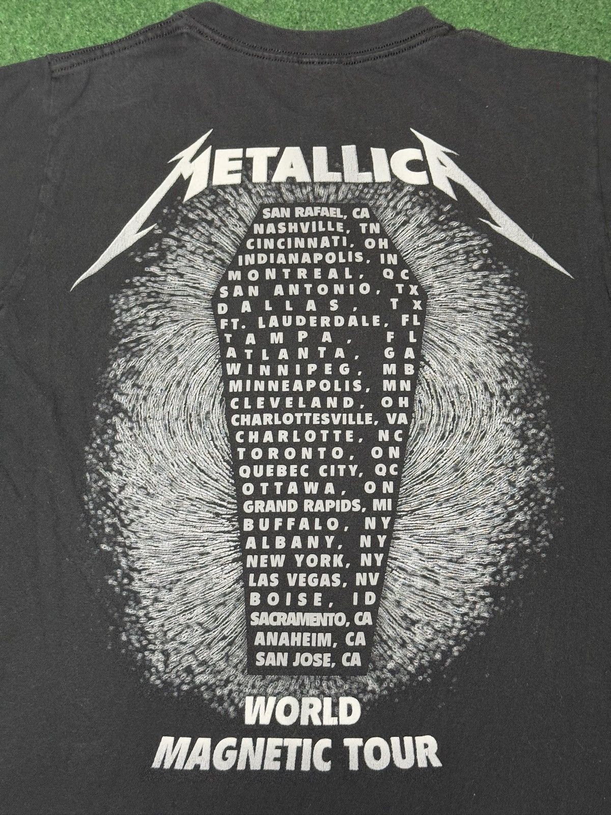 Band Tees Y2K Metallica World Tour Metal Concert Band T Shirt Size US S / EU 44-46 / 1 - 4 Thumbnail