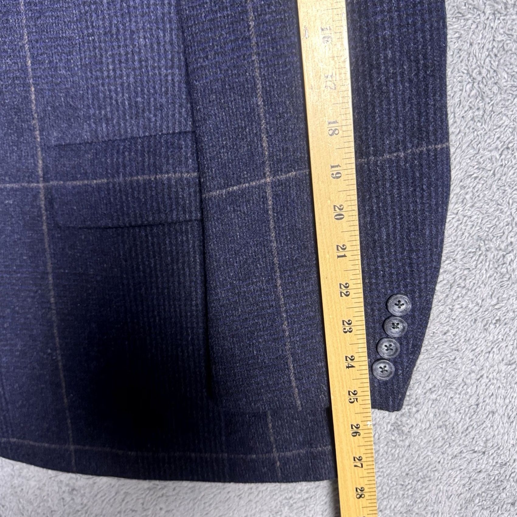 Hart Schaffner Marx Hart Schaffner Marx Sport Coat Men 44R Prince Wales Glen Check 100% Camel Hair Coat Jacket Size US S / EU 44-46 / 1 - 6 Thumbnail