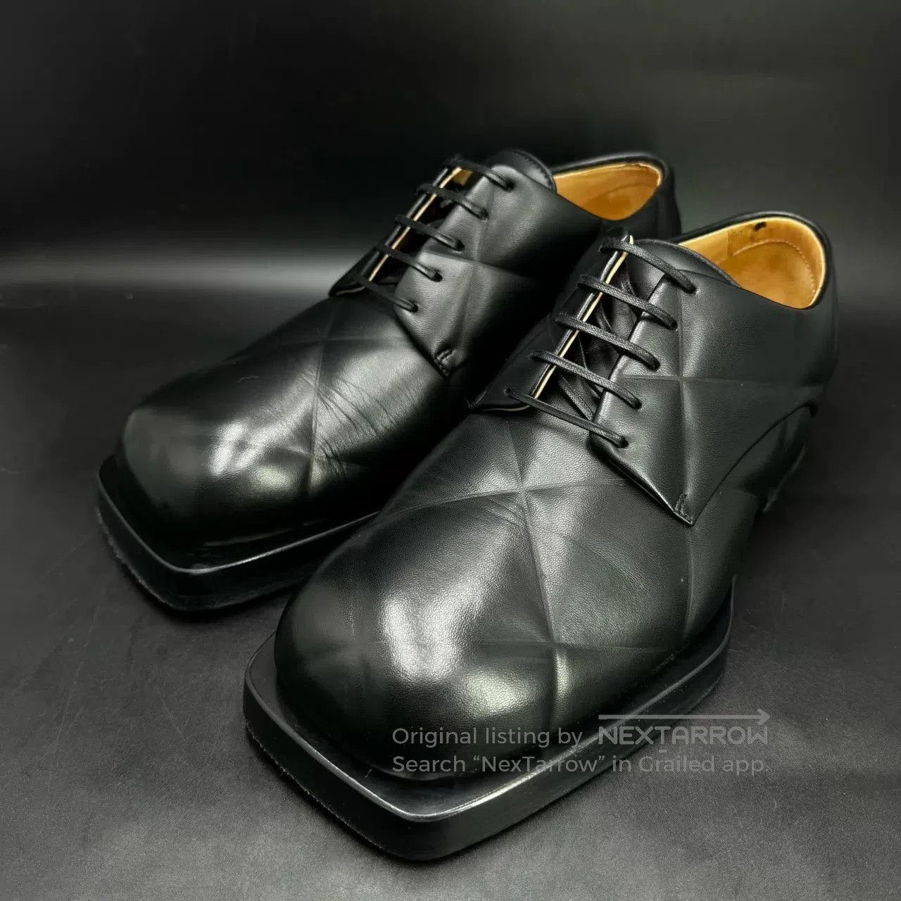 Bottega Veneta FINAL PRICE BV Stilt Platform Derby Clear Sole 43