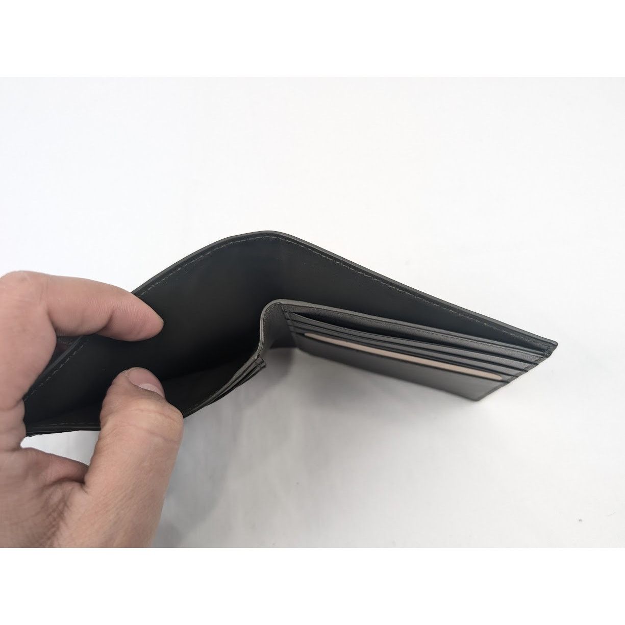 Bottega Veneta o1rshd1 Size: OS / Perforated Paper Calf Wallet in Kaki Size ONE SIZE - 12 Thumbnail