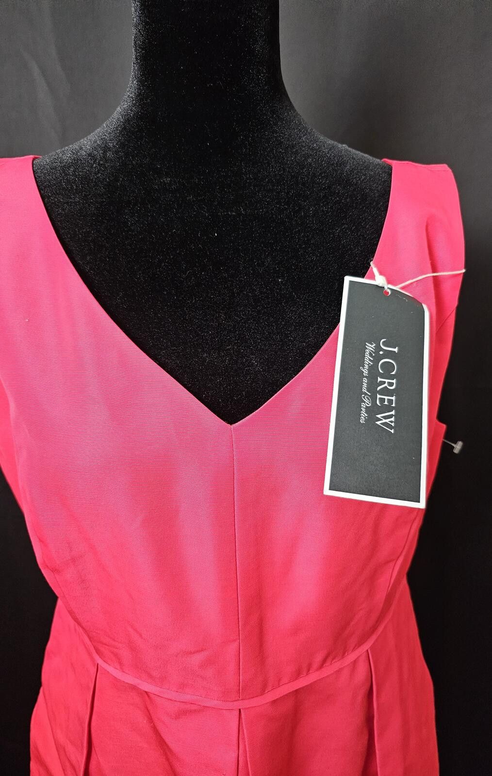 J.Crew NWT J Crew Dress Pink Womens Size 10P Cocktail with V-Neck Size L / US 10 / IT 46 - 2 Thumbnail
