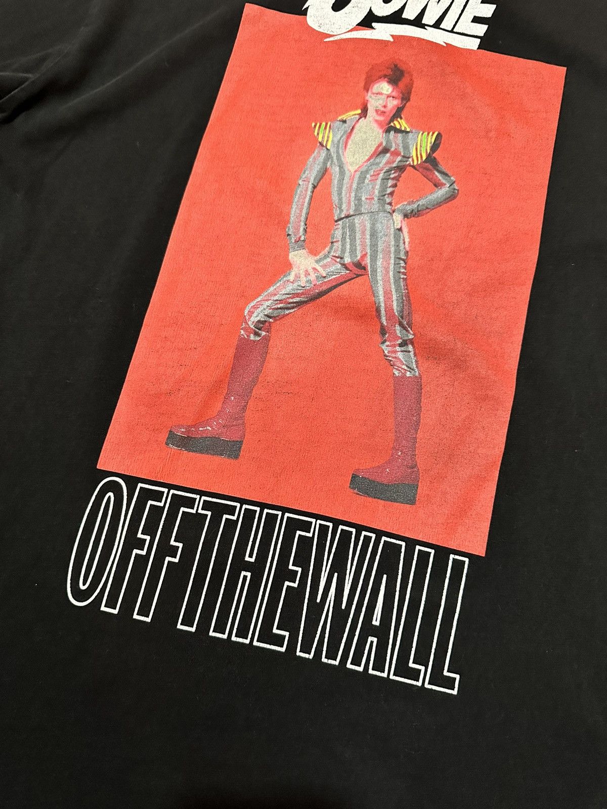 Japanese Brand × Vans Vans of the wall David Bowie T shirt Size US M / EU 48-50 / 2 - 8 Thumbnail
