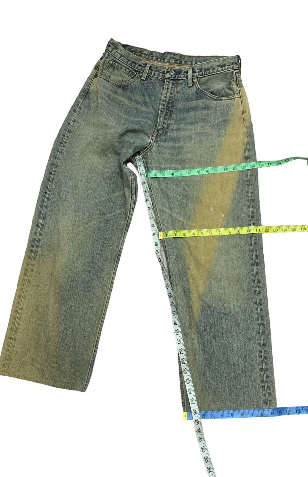 Levi's Vintage Levi’s 504 Faded Wash Denim Size US 33 - 18 Thumbnail