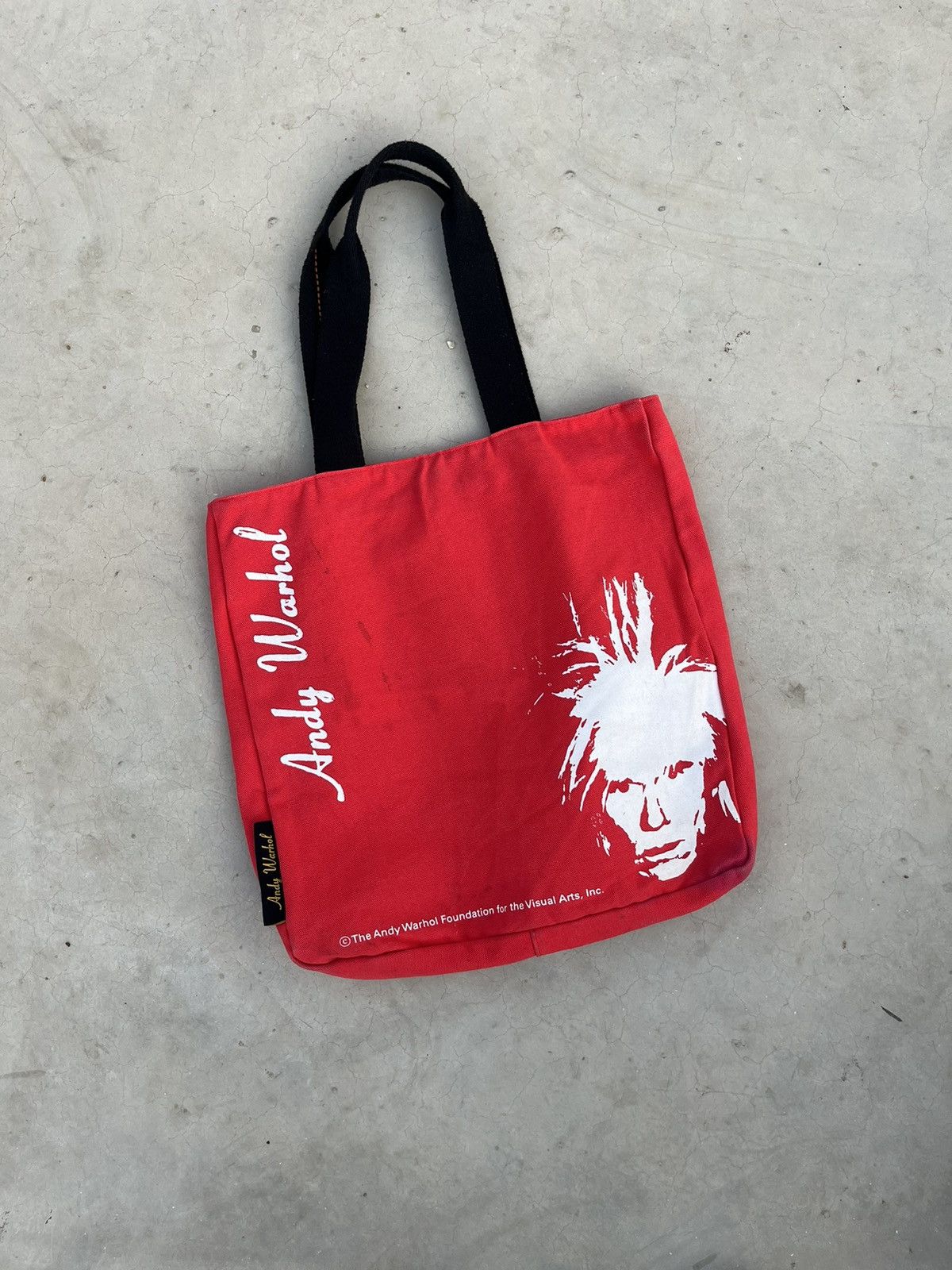 Andy Warhol × Vintage Andy Warhol Tote Bag Size ONE SIZE - 1 Thumbnail