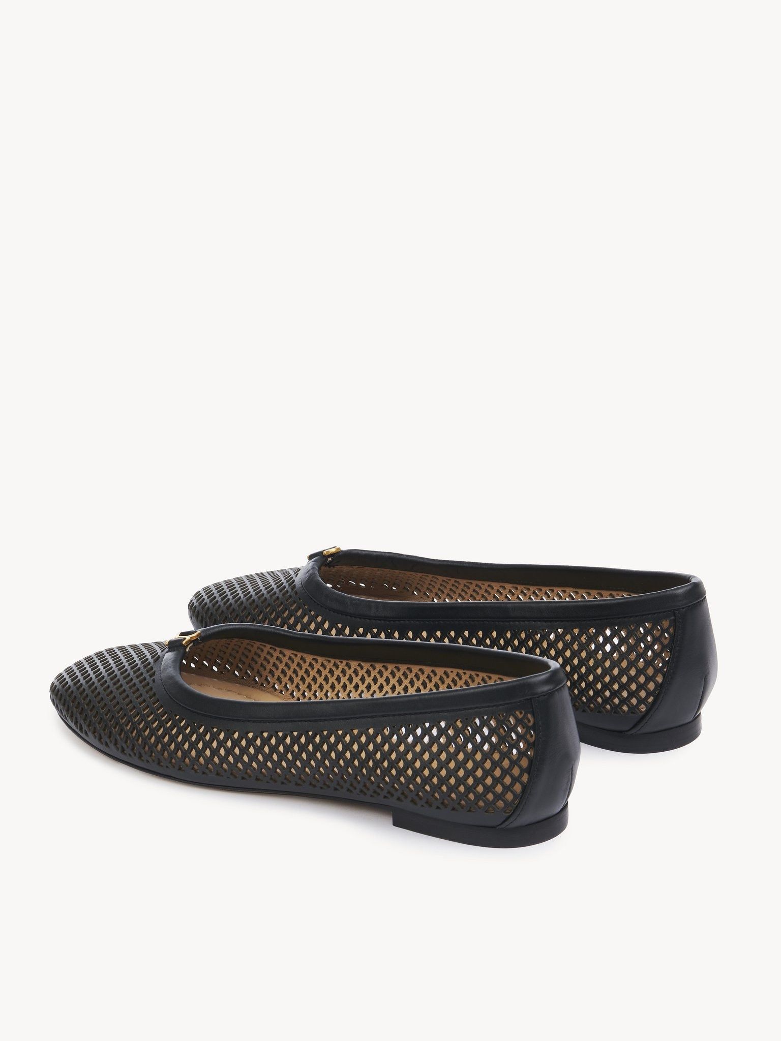 Chloe o1loc1c0325 Marcie Ballerina in Black Size US 9 / IT 39 - 7 Thumbnail
