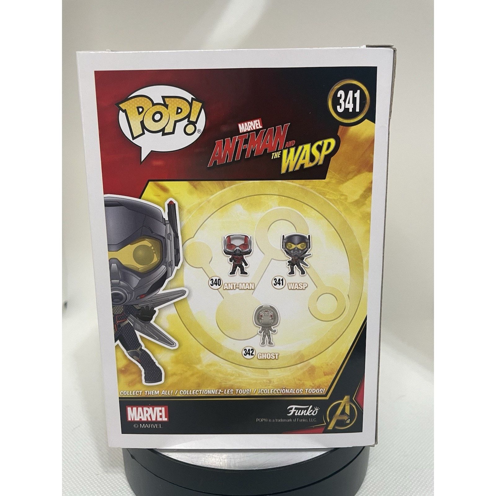 Marvel Comics Funko Pop! Vinyl: Marvel - Wasp #341 Damaged Size ONE SIZE - 7 Thumbnail