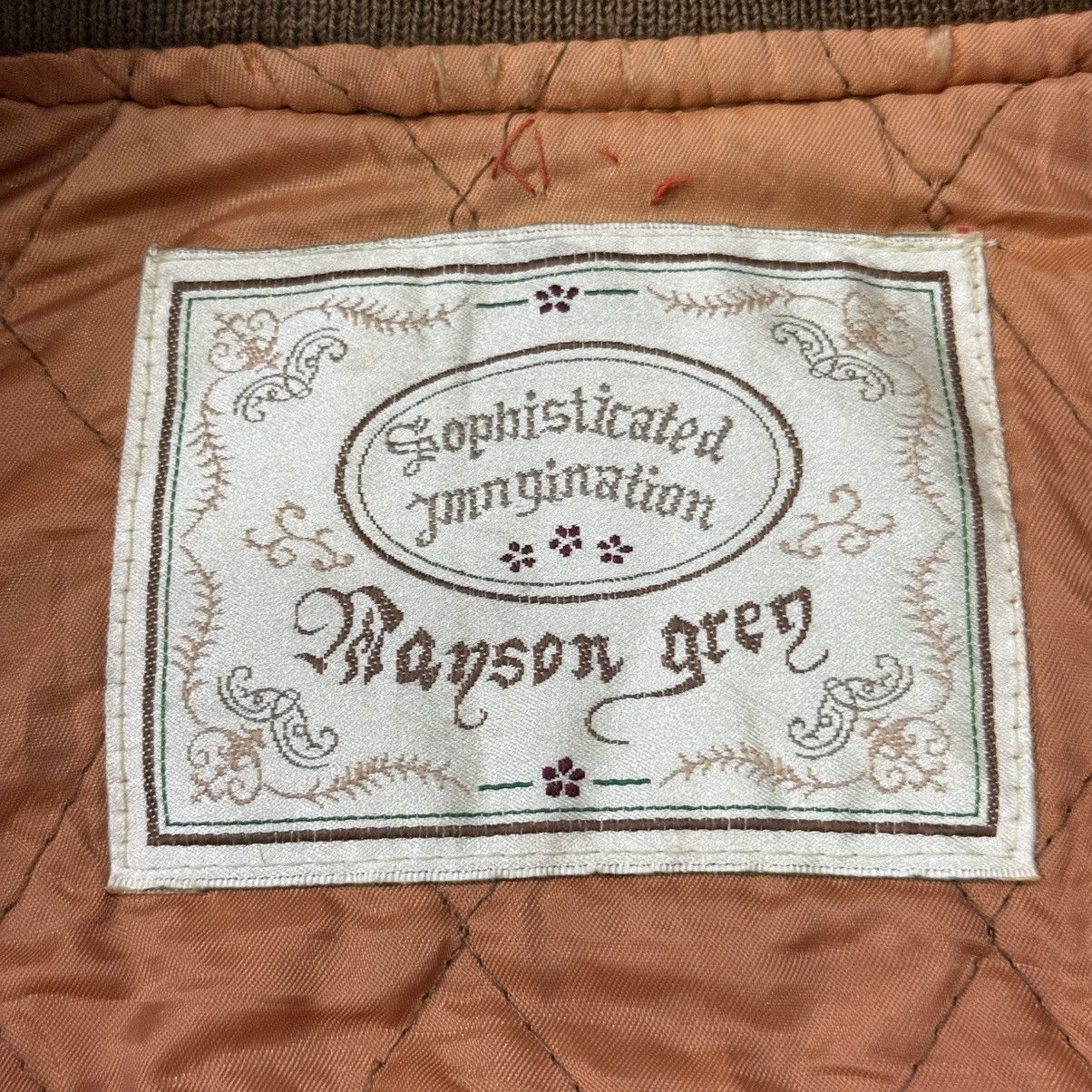 Japanese Brand Vintage Mayson Grey Wool Varsity Bomber Jacket Size US M / EU 48-50 / 2 - 19 Thumbnail
