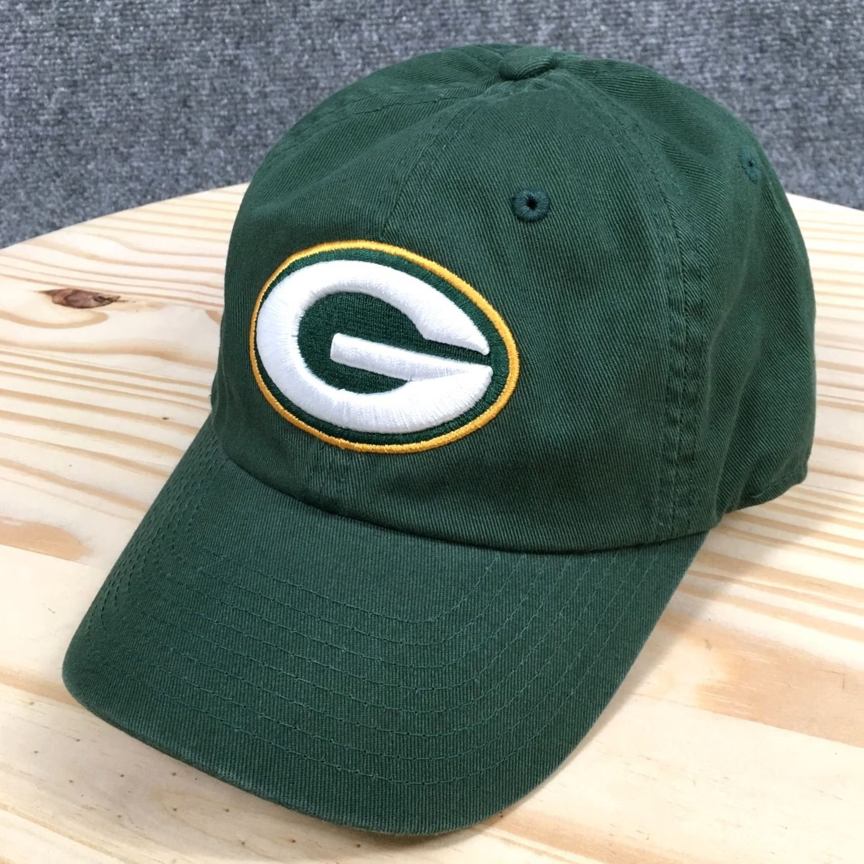 NFL NFL Green Bay Packers Baseball Cap Hat Mens OS Green Embroidered Logo Adjustable Size ONE SIZE - 2 Thumbnail
