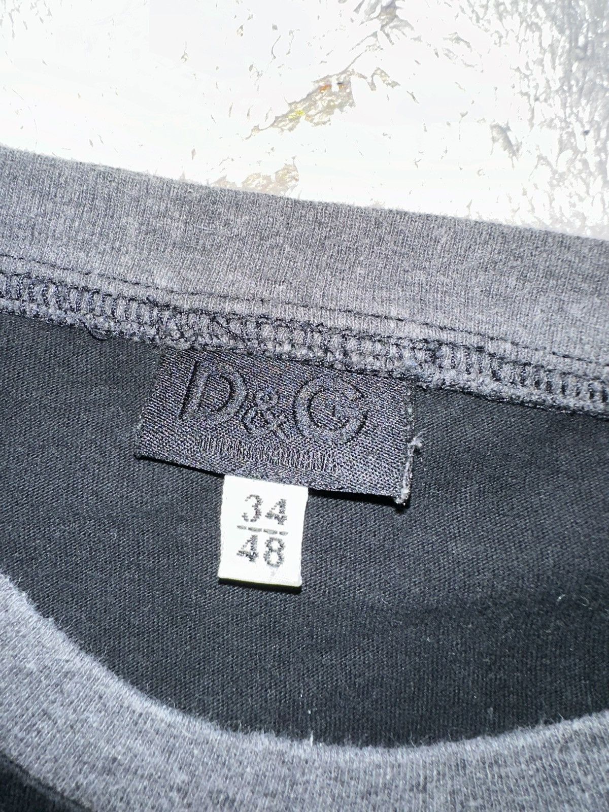 Dolce & Gabbana Dolce Gabbana Black Small Logo Longsleeve luxury hype y2k Size M / US 6-8 / IT 42-44 - 4 Thumbnail