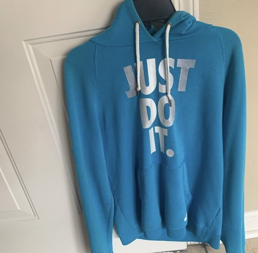 Image of Nike Hoodie in Blue, Men's (Size XS)