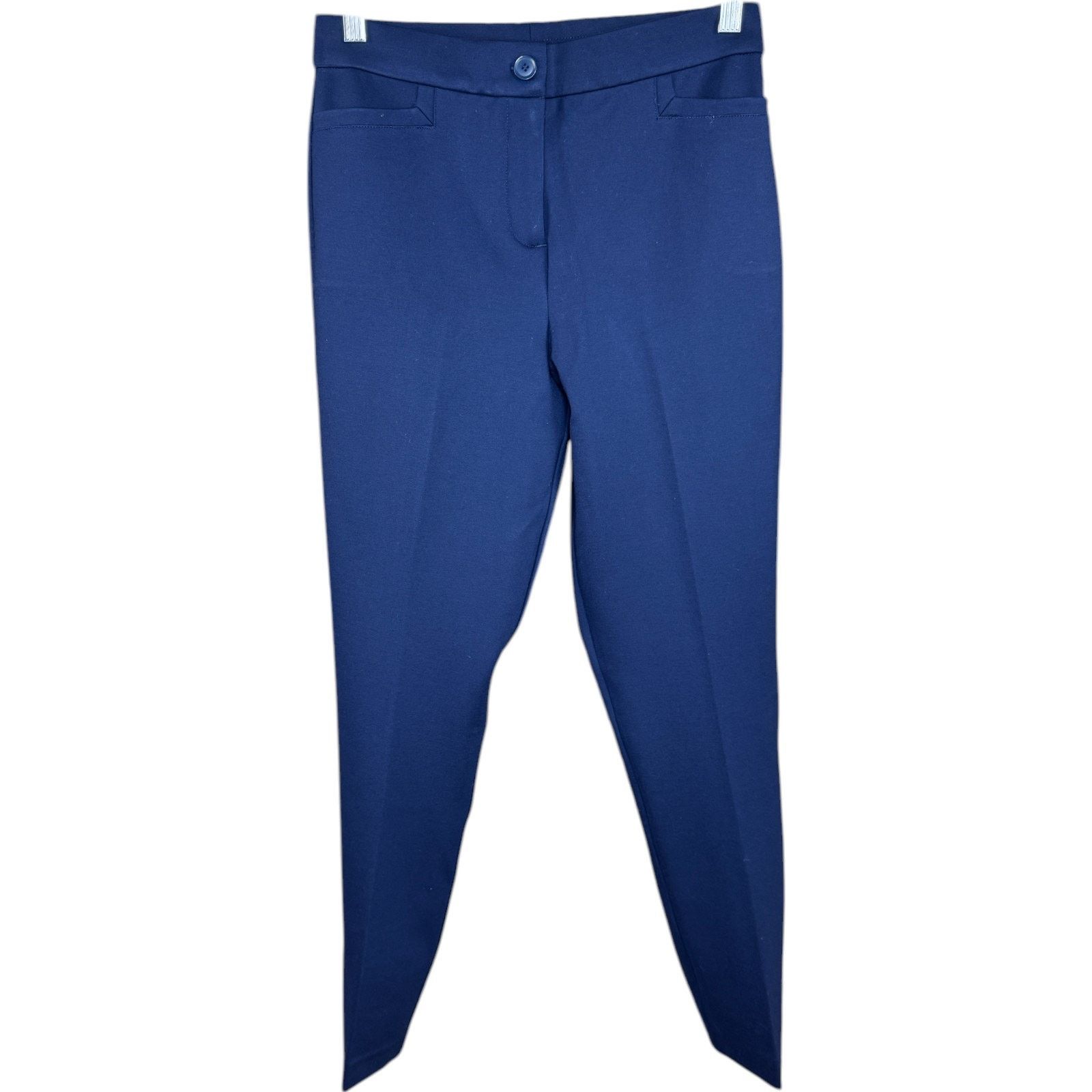 Other Susan Graver Smart Ponte Slim Leg Trouser Navy X-Small P Size 24" / US 00 / IT 34 - 1 Thumbnail