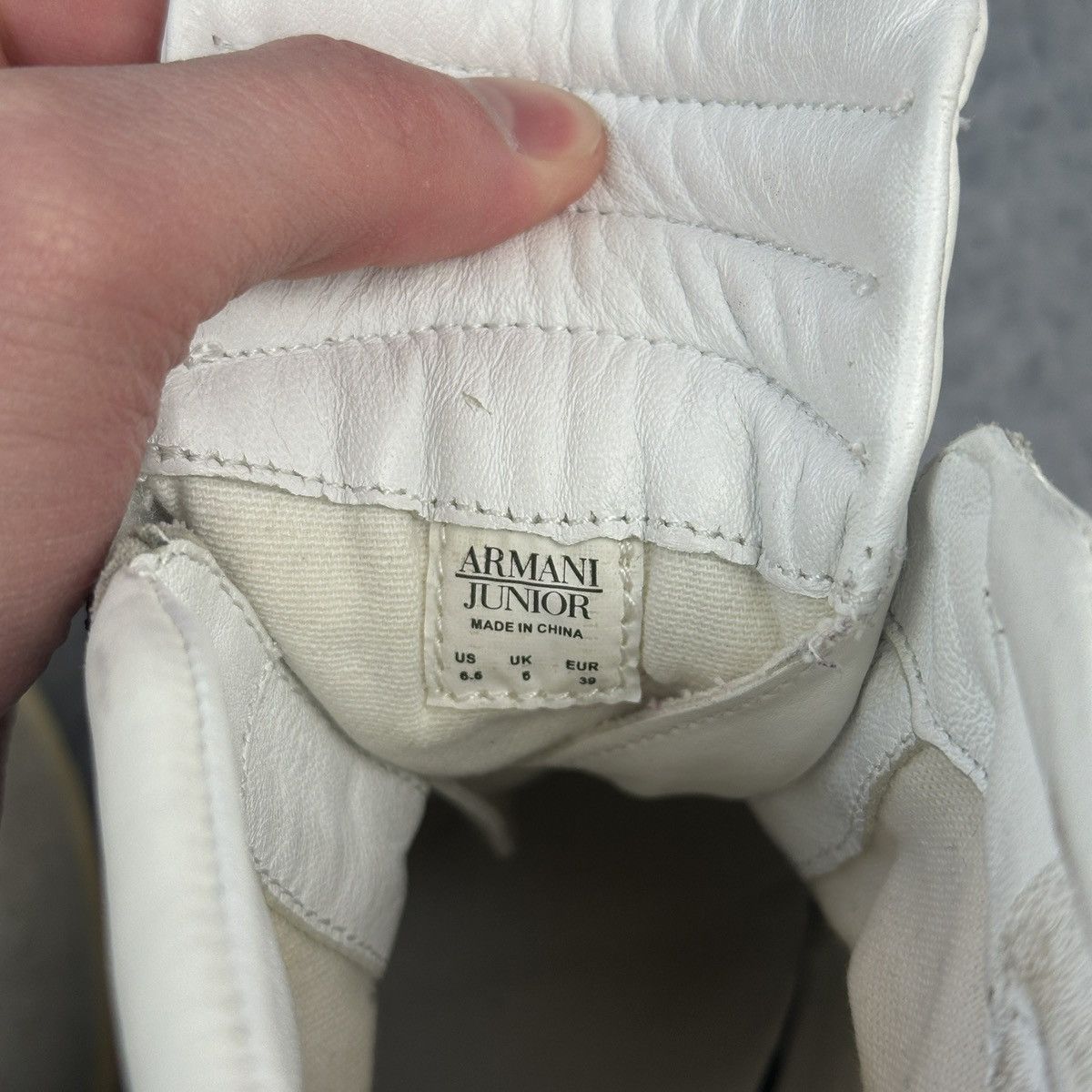 Armani Bekett Sneaker Armani Junior US6.5 Isabel Marant Style Size US 6.5 / IT 36.5 - 10 Thumbnail