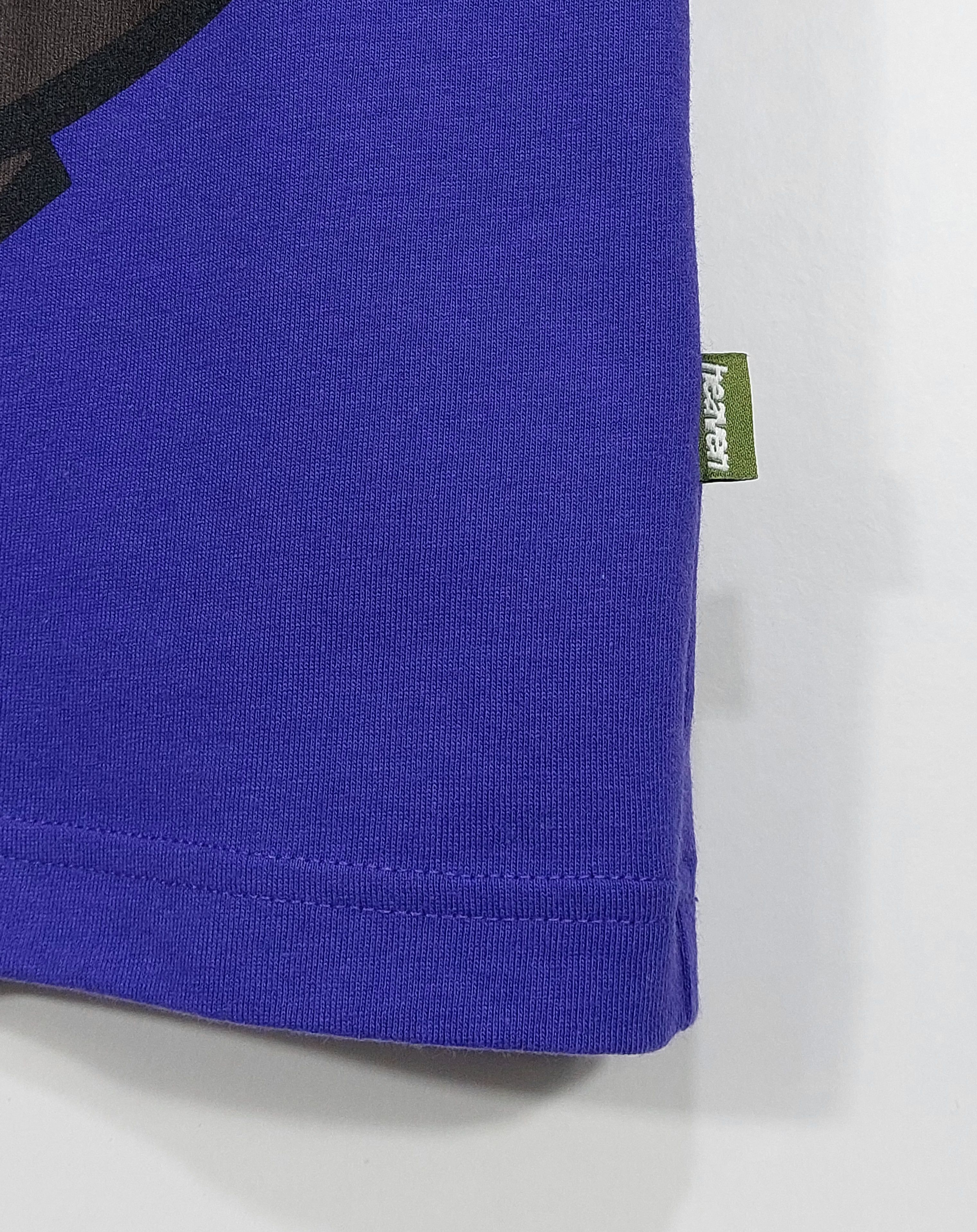 Heaven by Marc Jacobs techno print cotton tshirt - purple L Size US L / EU 52-54 / 3 - 7 Thumbnail