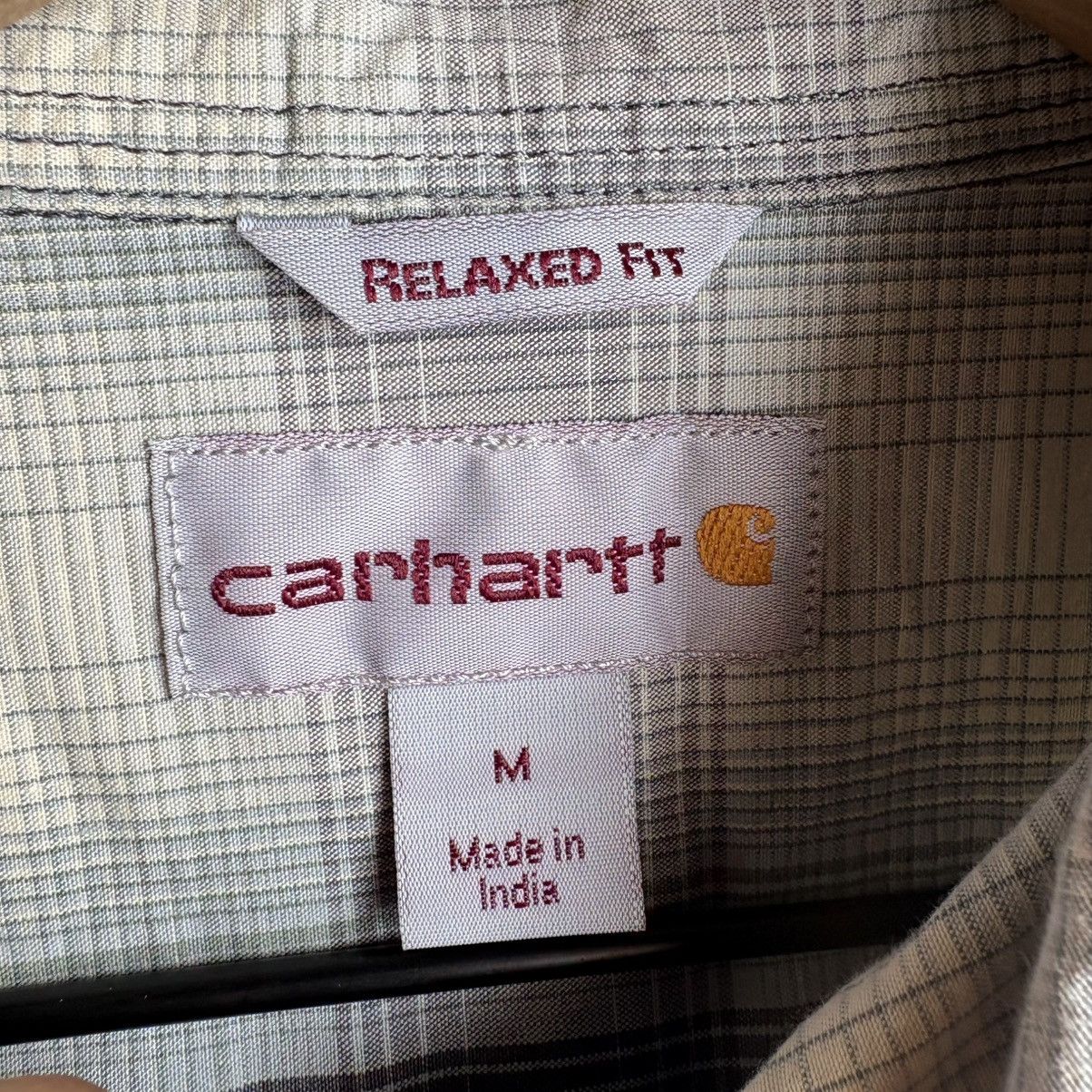 Carhartt Carhartt Men's Relaxed Fit Medium Short Sleeve Button Down Size US M / EU 48-50 / 2 - 8 Thumbnail
