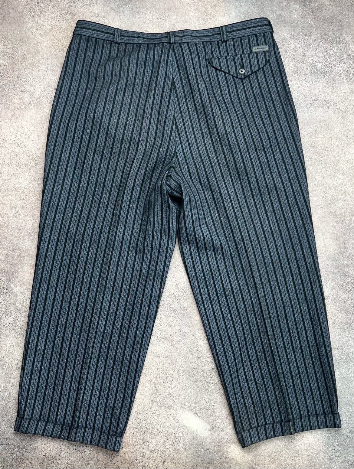 Vintage Vintage striped antique japanese style uma wang vibe pants Size US 33 - 5 Thumbnail