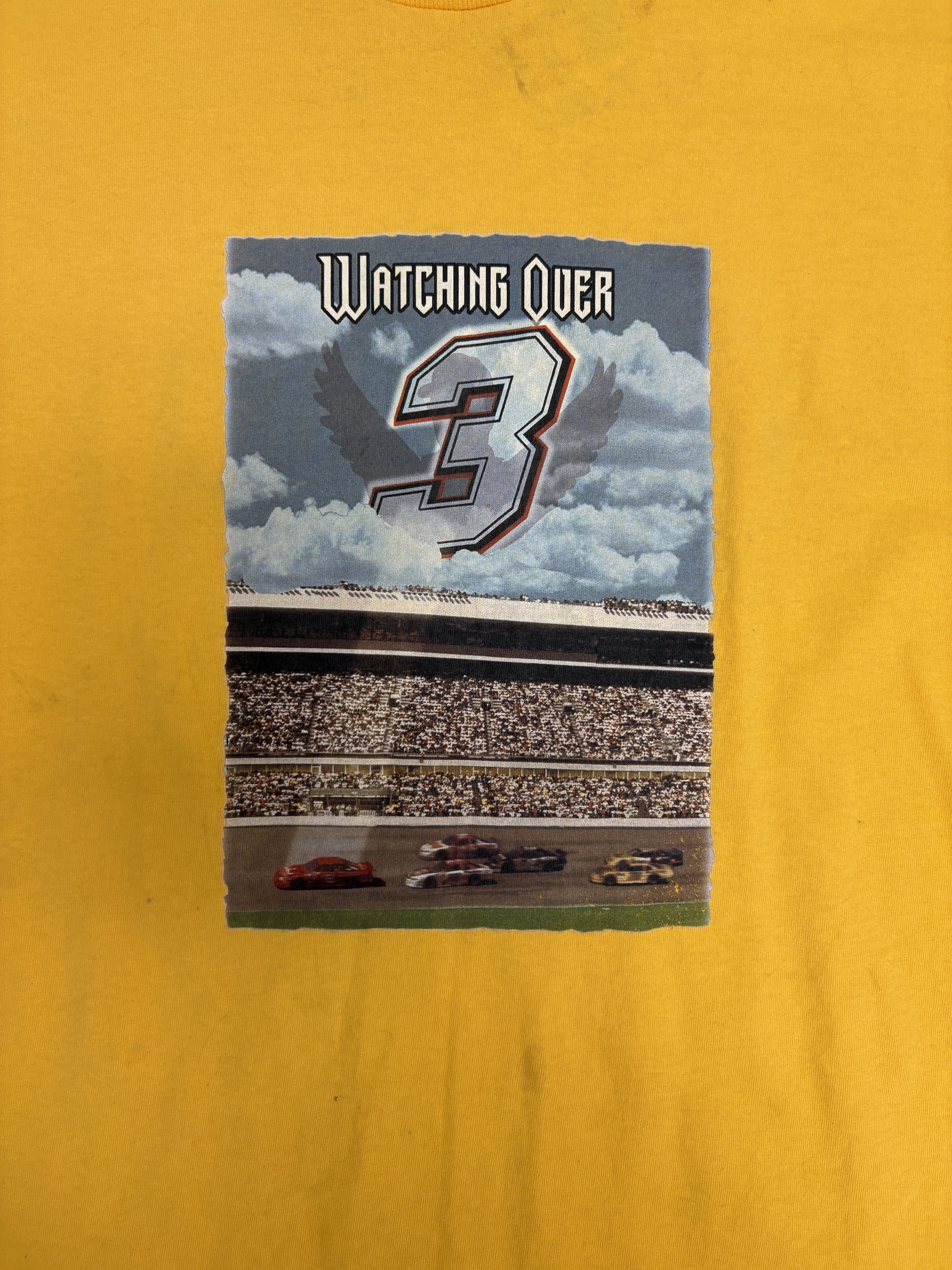 Chase Authentics Dale Earnhardt Watching Over Vintage NASCAR Tee Size US XXL / EU 58 / 5 - 2 Thumbnail