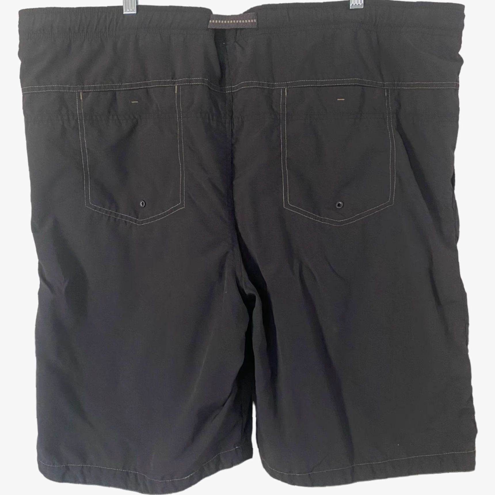 Vintage REI Cargo Hiking Shorts Mens 2XL Gray Nylon Belted Lined Pockets Rip Stop Utility Cargo Pro Size US 39 - 4 Thumbnail