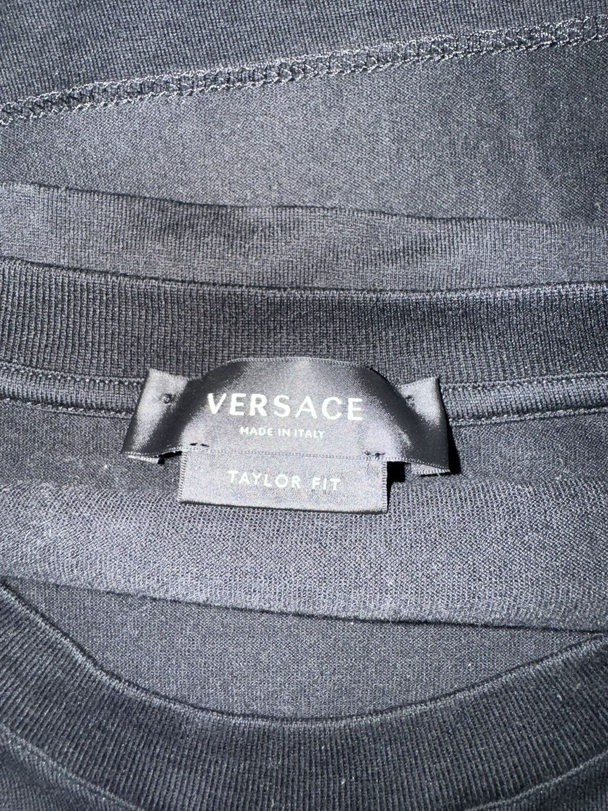 Designer × Versace Versace Crystal Rhinestone Medusa Graphic T-Shirt Size US S / EU 44-46 / 1 - 3 Thumbnail
