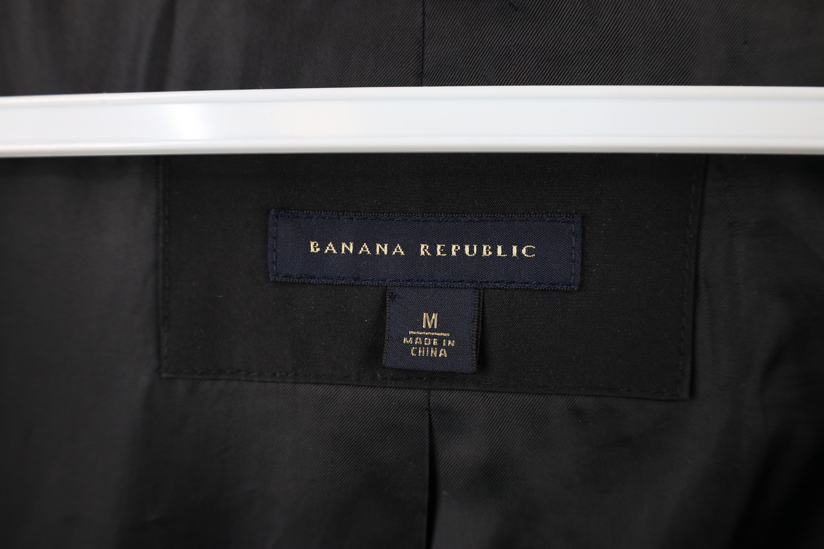 Banana Republic × Vintage Vintage Banana Republic Full Zip Windbreaker Bomber Jacket Size US M / EU 48-50 / 2 - 11 Thumbnail