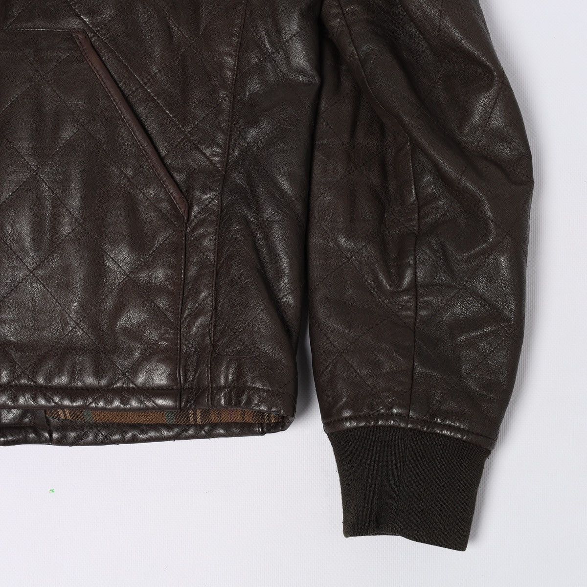 Ralph Lauren Purple Label Ralph Lauren Purple Label Lambskin Leather Bomber Jacket Size US M / EU 48-50 / 2 - 16 Thumbnail