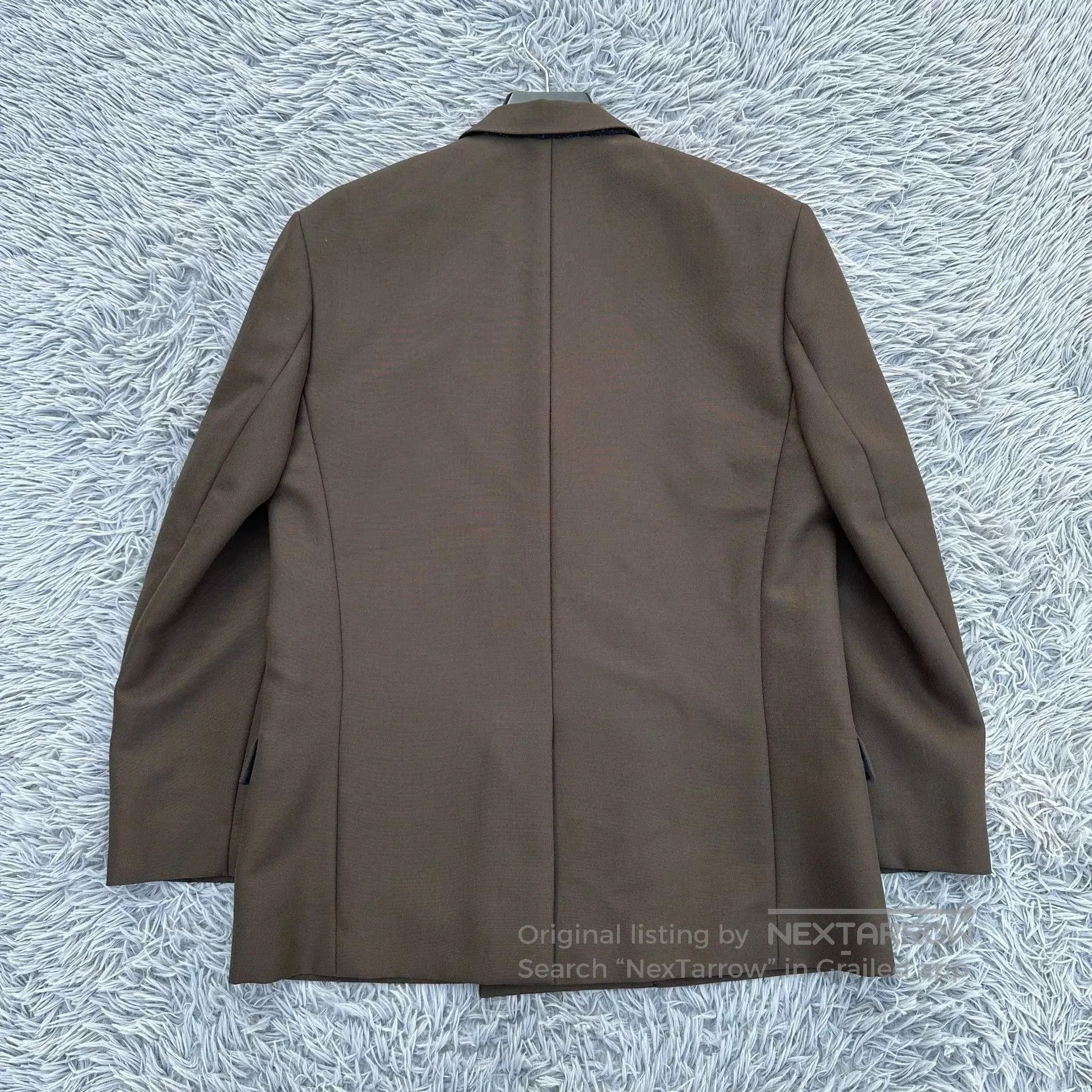 Dior Dior Khaki Double-Breasted Wool Coat. Size US M / EU 48-50 / 2 - 3 Thumbnail