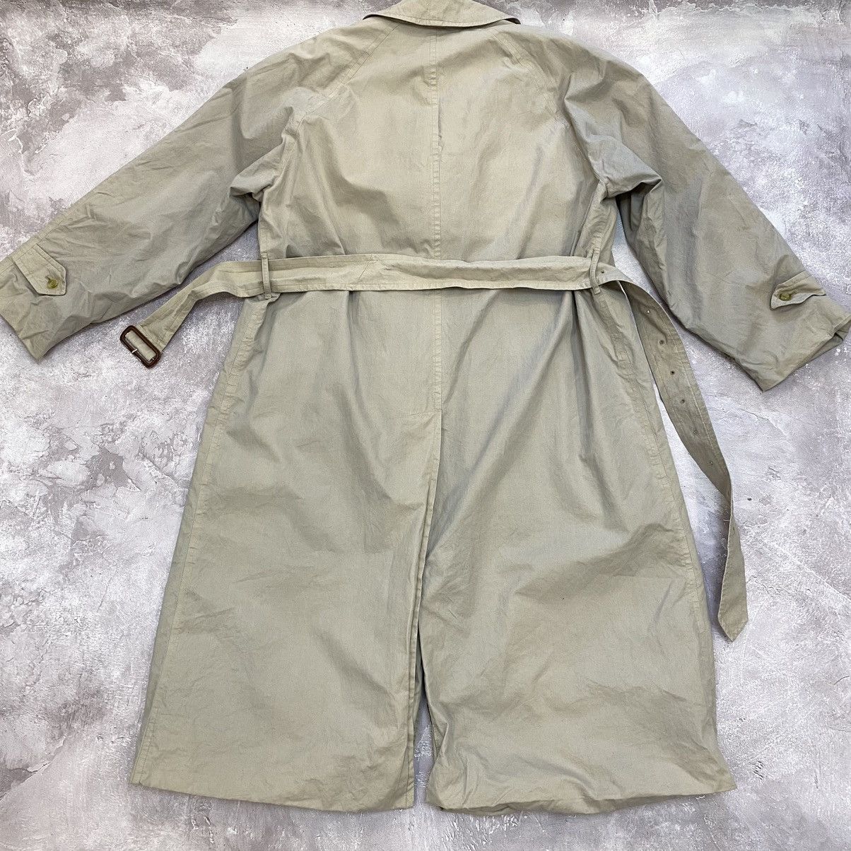 Burberry 90s Vintage Burberrys Prorsum Nova Check Trench Coat Belted Size US XL / EU 56 / 4 - 17 Thumbnail