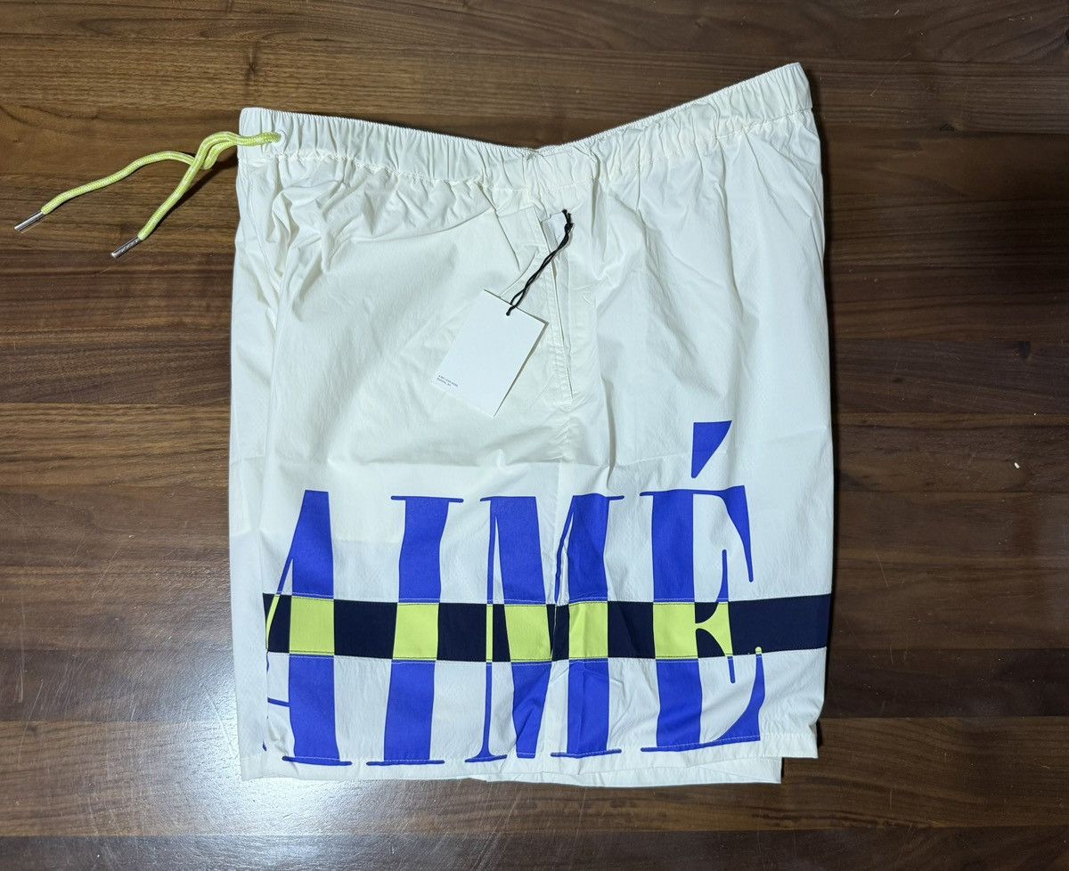 Aime Leon Dore Aime Leon Dore Aimé Colorblock Nylon Logo Short White Sz XL Size US 36 / EU 52 - 3 Thumbnail