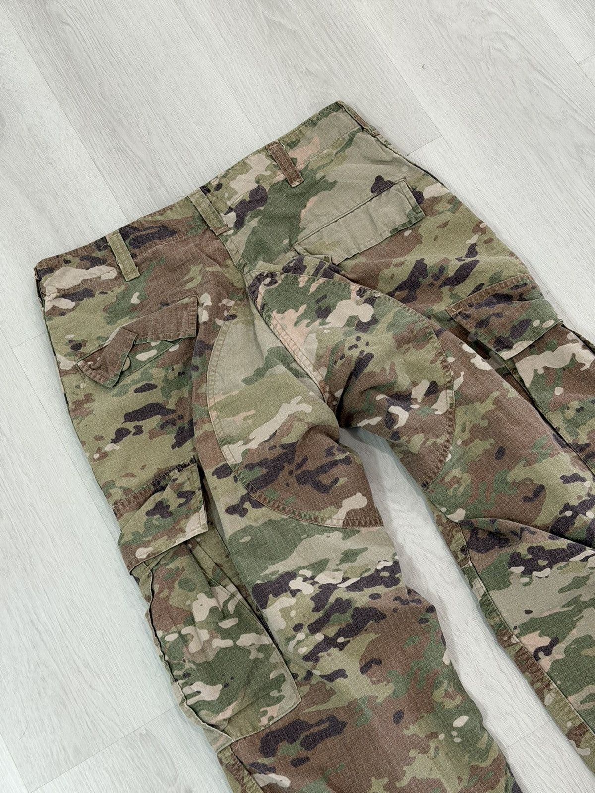 Vintage Insect Shield US Army Combat Pants Medium-Short Camo Utility Size US 34 / EU 50 - 4 Thumbnail
