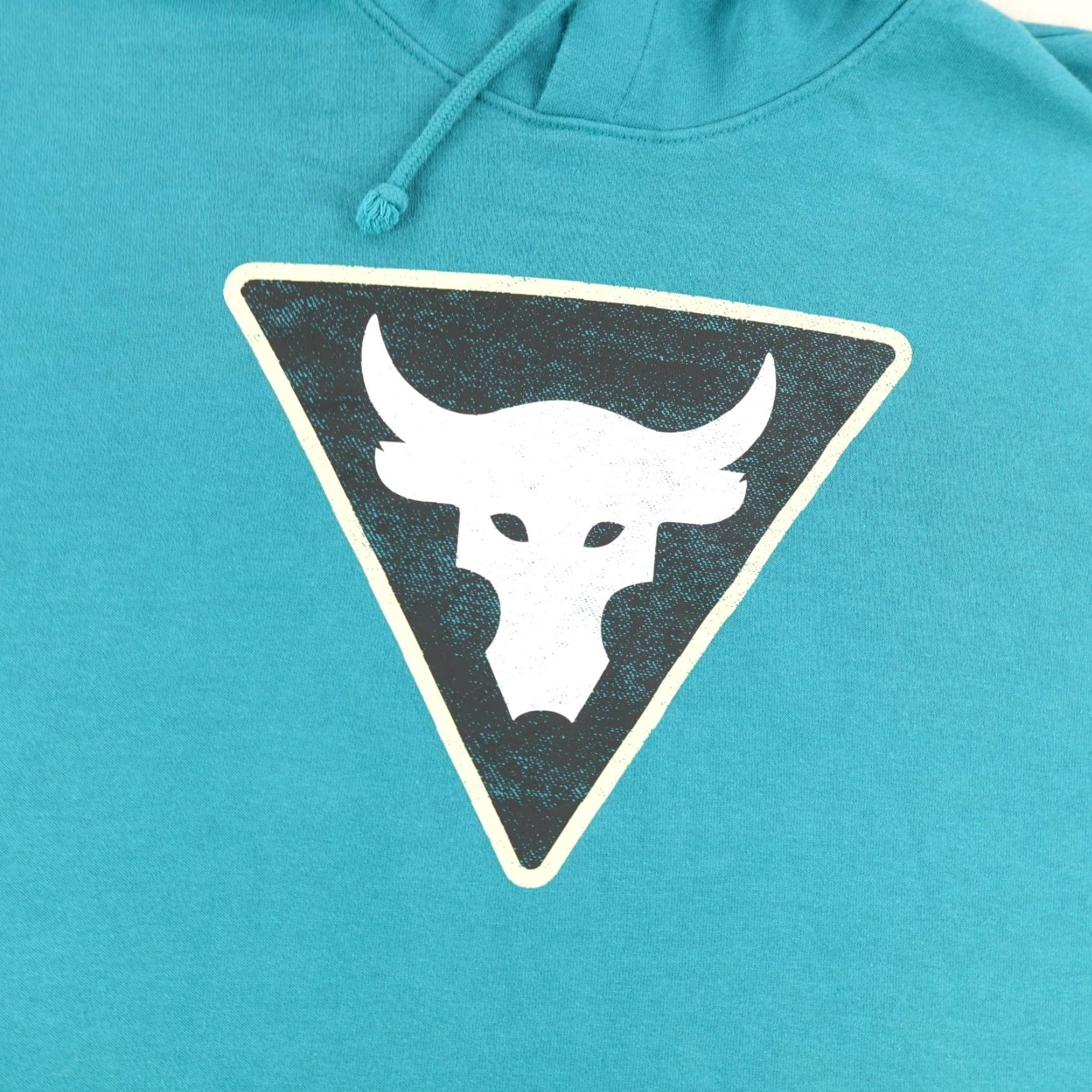 Under Armour VINTAGE Under Armour Hoodie Shirt Mens Medium Blue Logo Knit Pullover Hooded Pockets 90s Outdoor Sports Mens Size US M / EU 48-50 / 2 - 2 Thumbnail