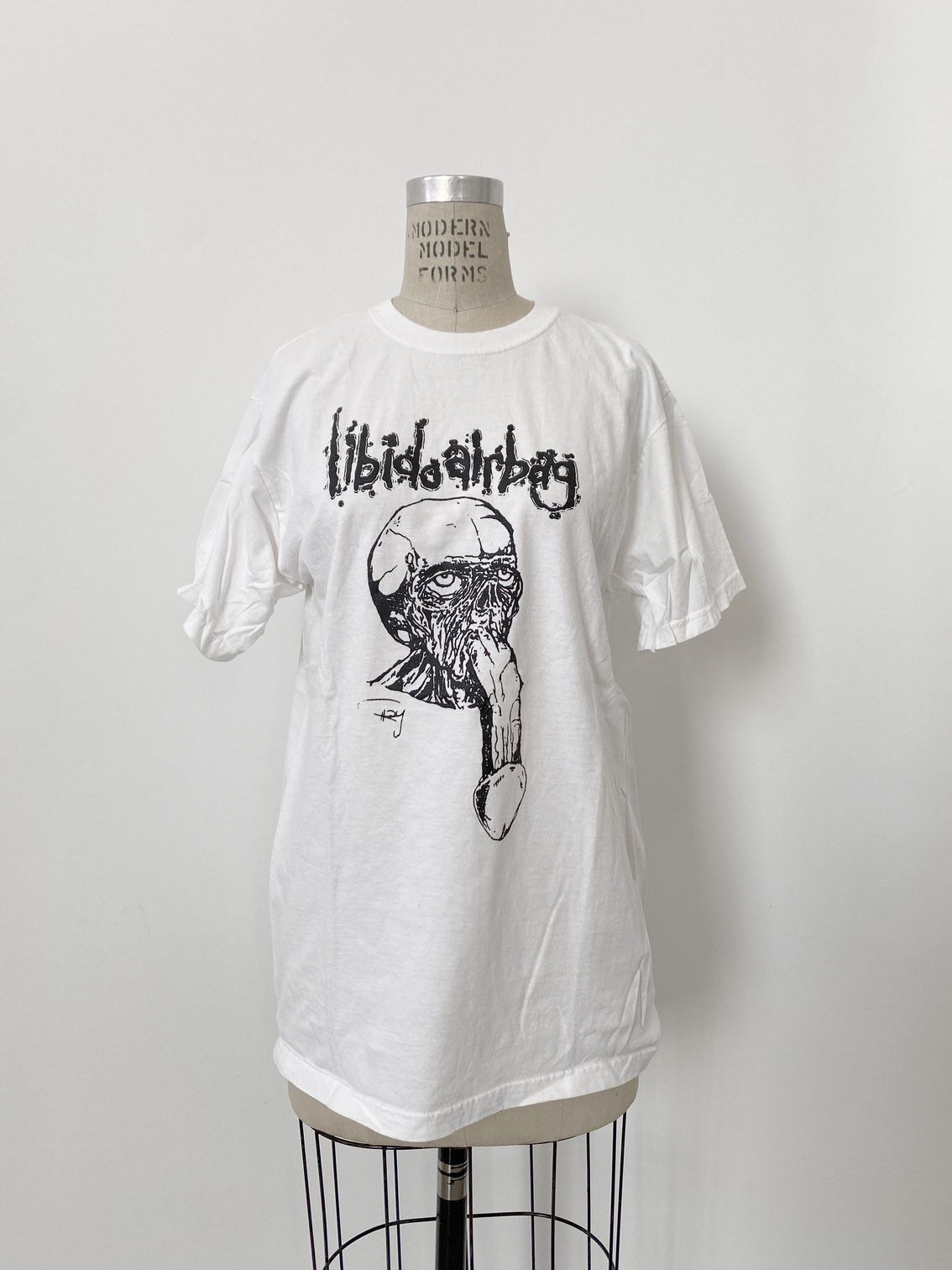 Vintage 00s Vintage Libido Airbag T-shirt Size US M / EU 48-50 / 2 - 1 Thumbnail