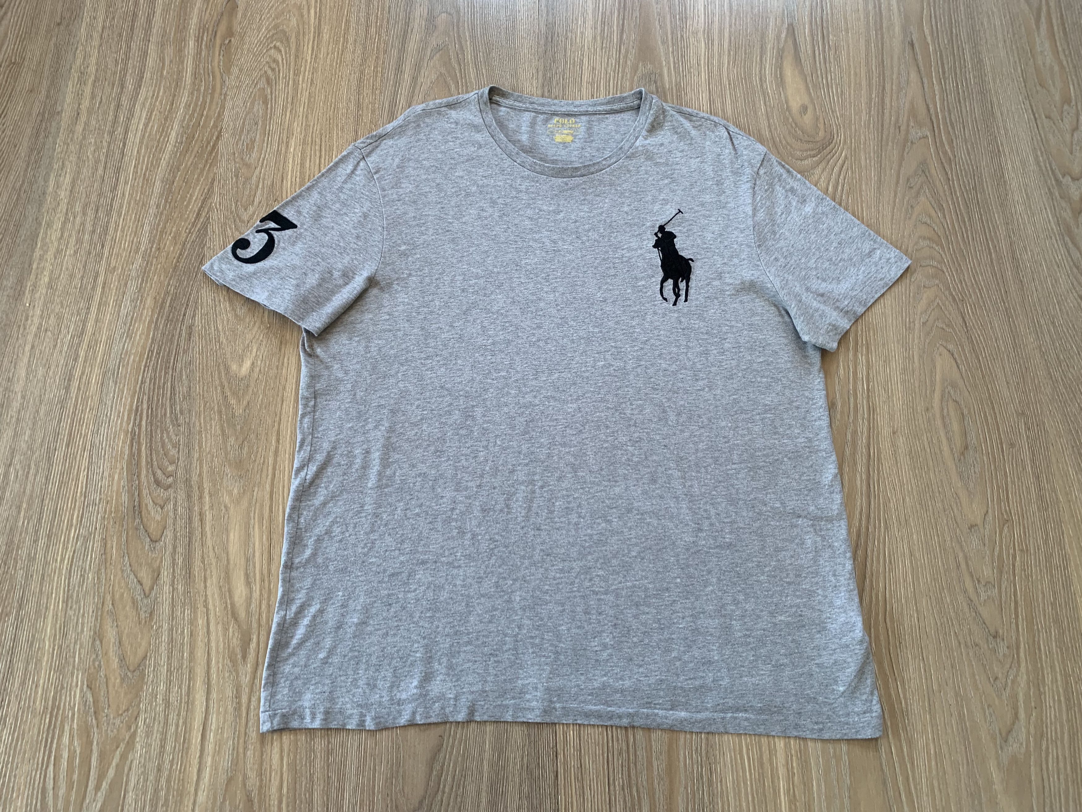 Polo Ralph Lauren Polo Ralph Lauren Mens Crew Neck Big Pony T-Shirt Size US L / EU 52-54 / 3 - 2 Thumbnail
