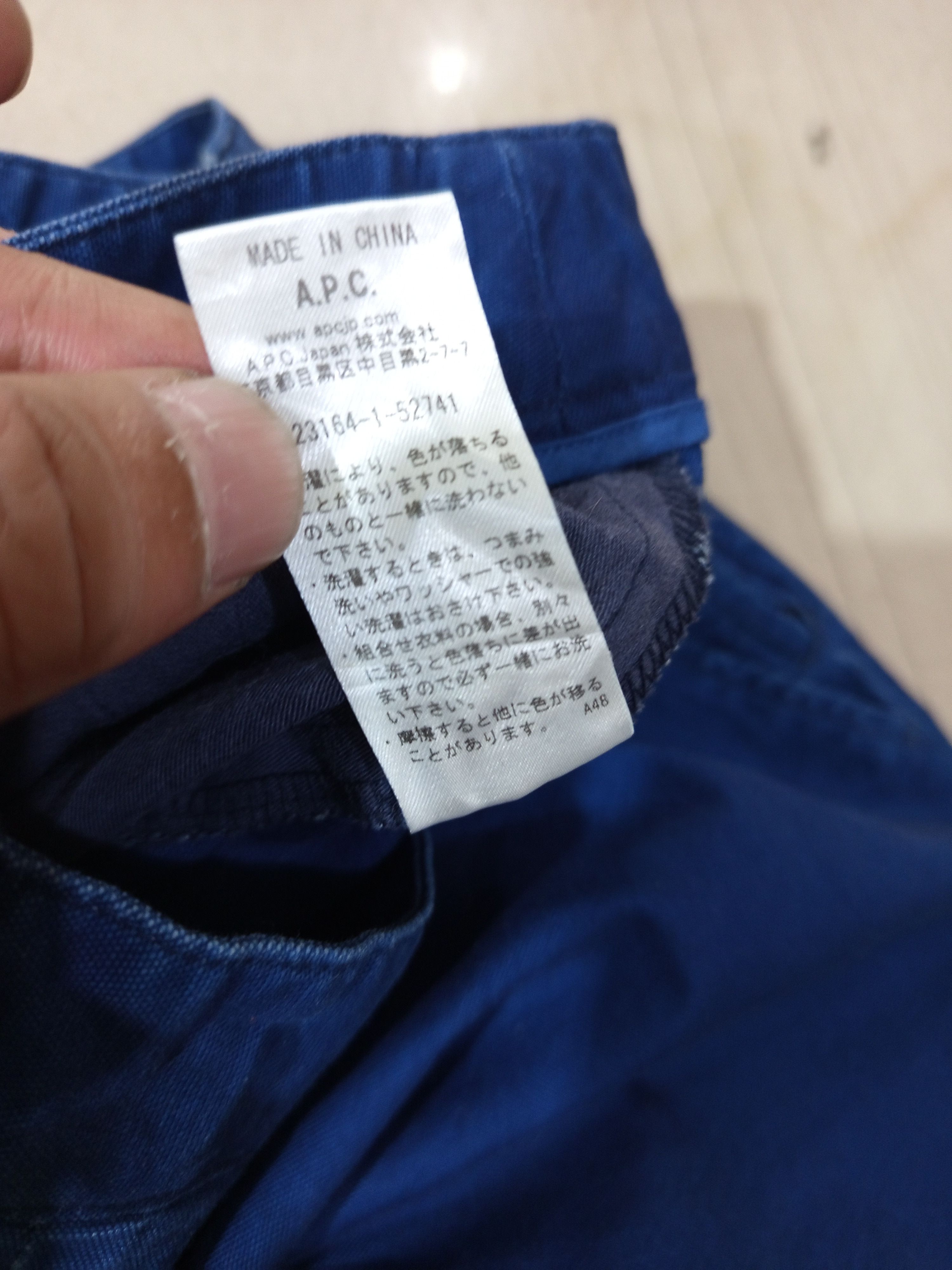 A.P.C. APC Pants Size 29" - 11 Thumbnail
