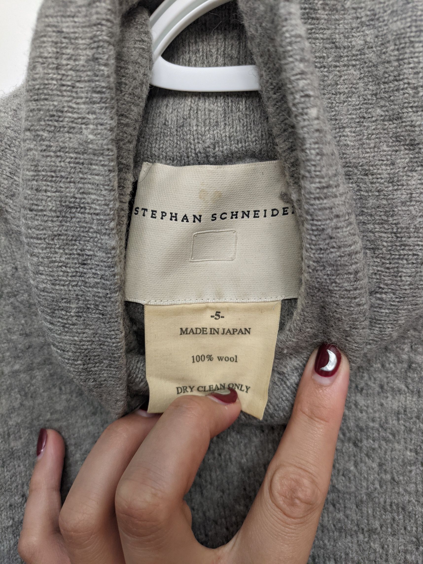 Stephan Schneider Random Hole Wool Turtleneck Size M / US 6-8 / IT 42-44 - 5 Thumbnail