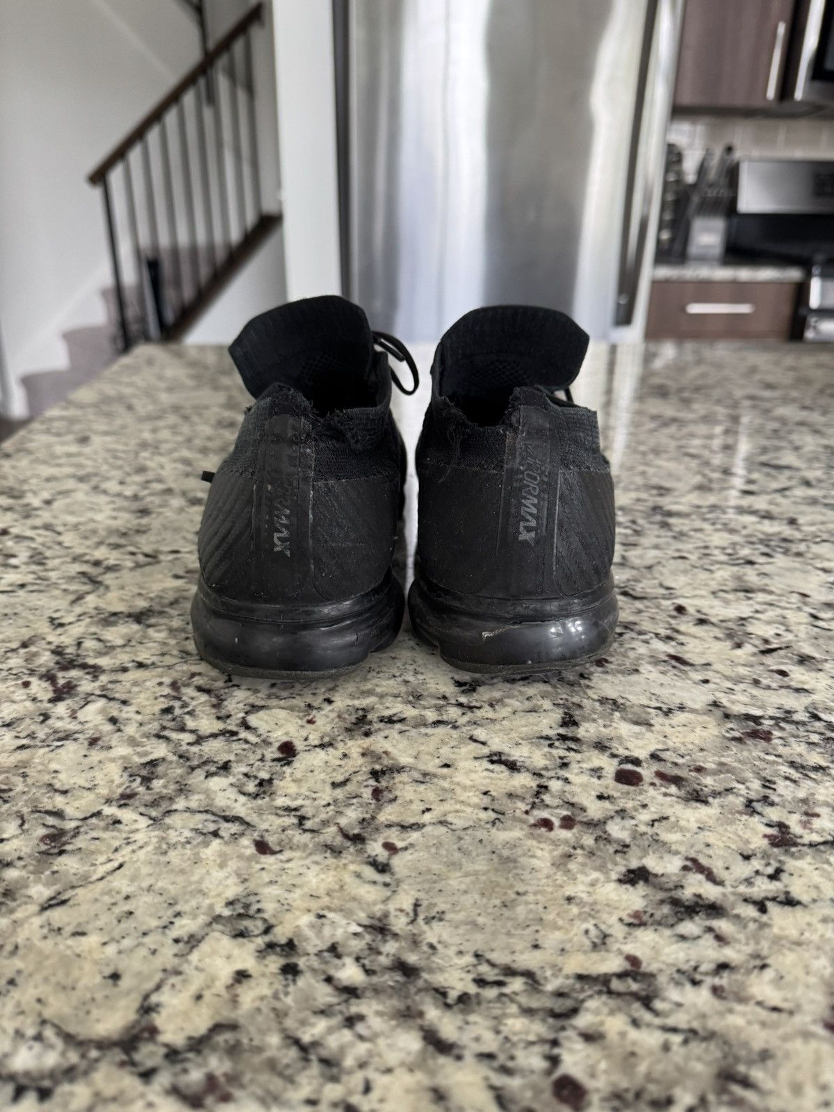 Nike Nike Air VaporMax “Triple Black 2.0” 2017 Size US 9.5 / EU 42-43 - 5 Thumbnail