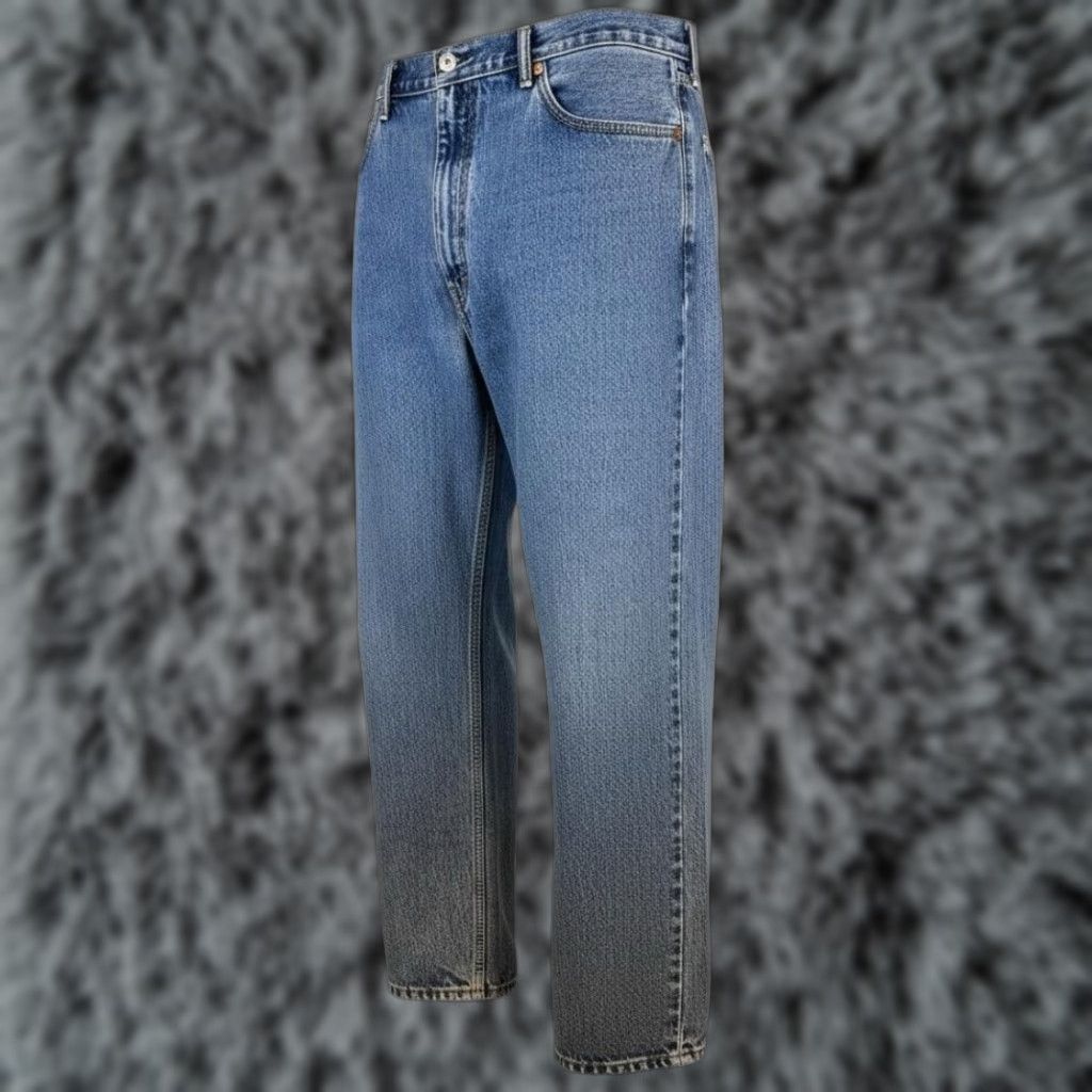 Levi's Levi's 505 Jeans Mens Regular Zip Fly Straight Denim Blue Medium Wash 42x30 Jeans Mens Regular Size US 42 / EU 58 - 1 Thumbnail