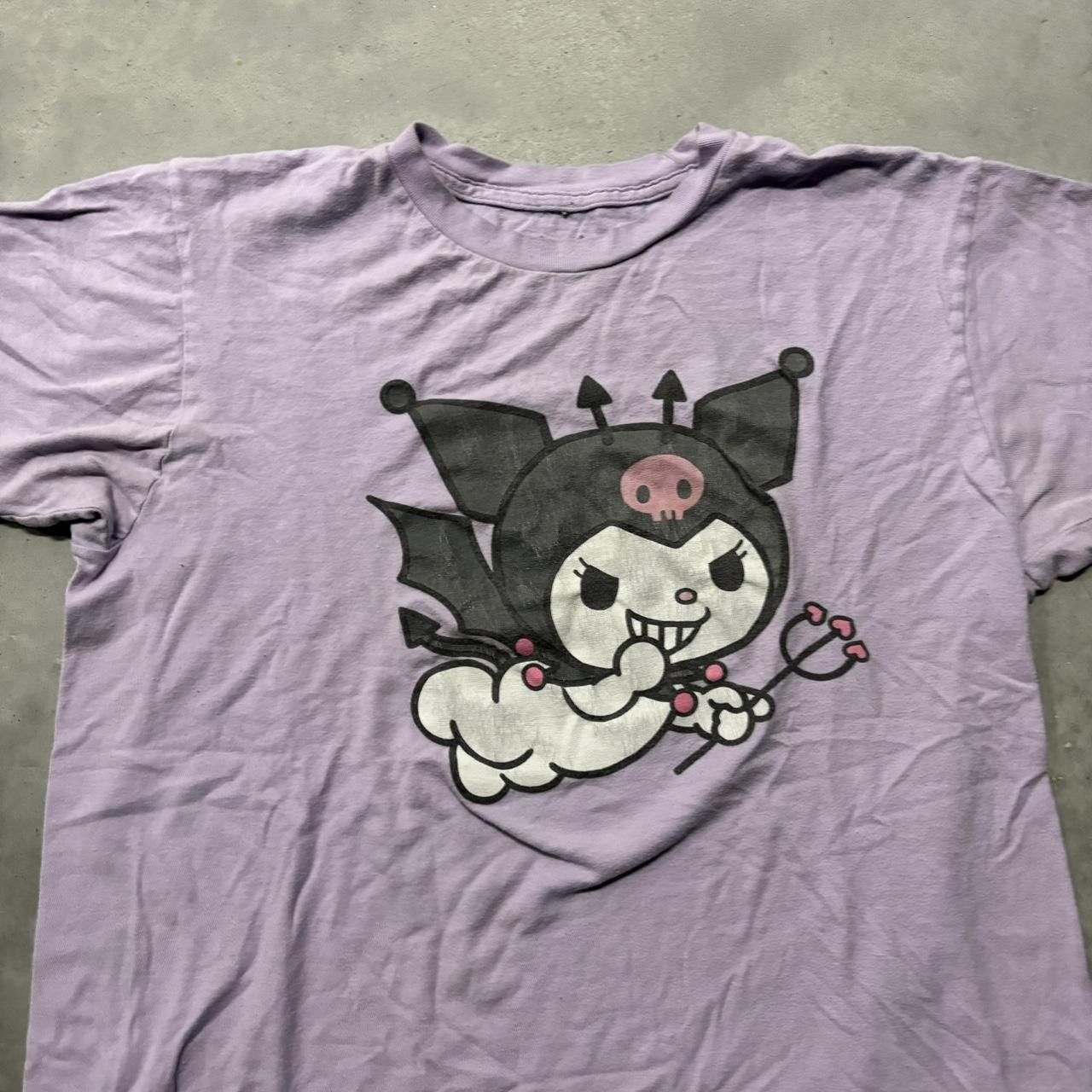 Japanese Brand × Vintage Crazy Vintage Y2K/2000s Cute Cyber Hello Kitty Kuromi Graphic Tee! Size M / US 6-8 / IT 42-44 - 2 Thumbnail
