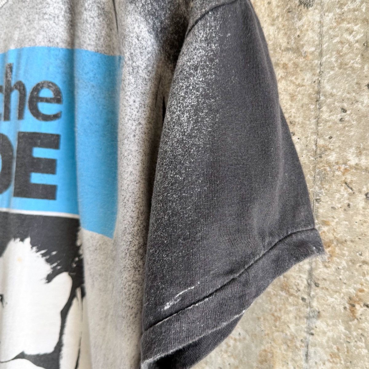 Band Tees 80s Vintage Thrashed Depeche Mode All Over Print Shirt Size US M / EU 48-50 / 2 - 4 Thumbnail