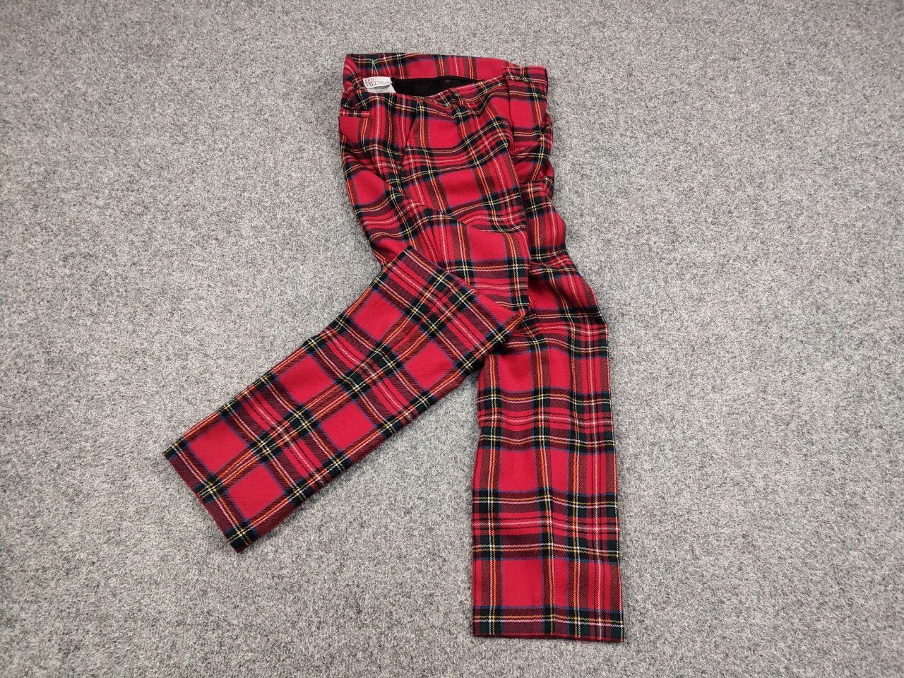 RED Valentino Red Valentino Wool Tartan Pattern Women's Trouser Pants Size 38" / US 16 / IT 52 - 2 Thumbnail