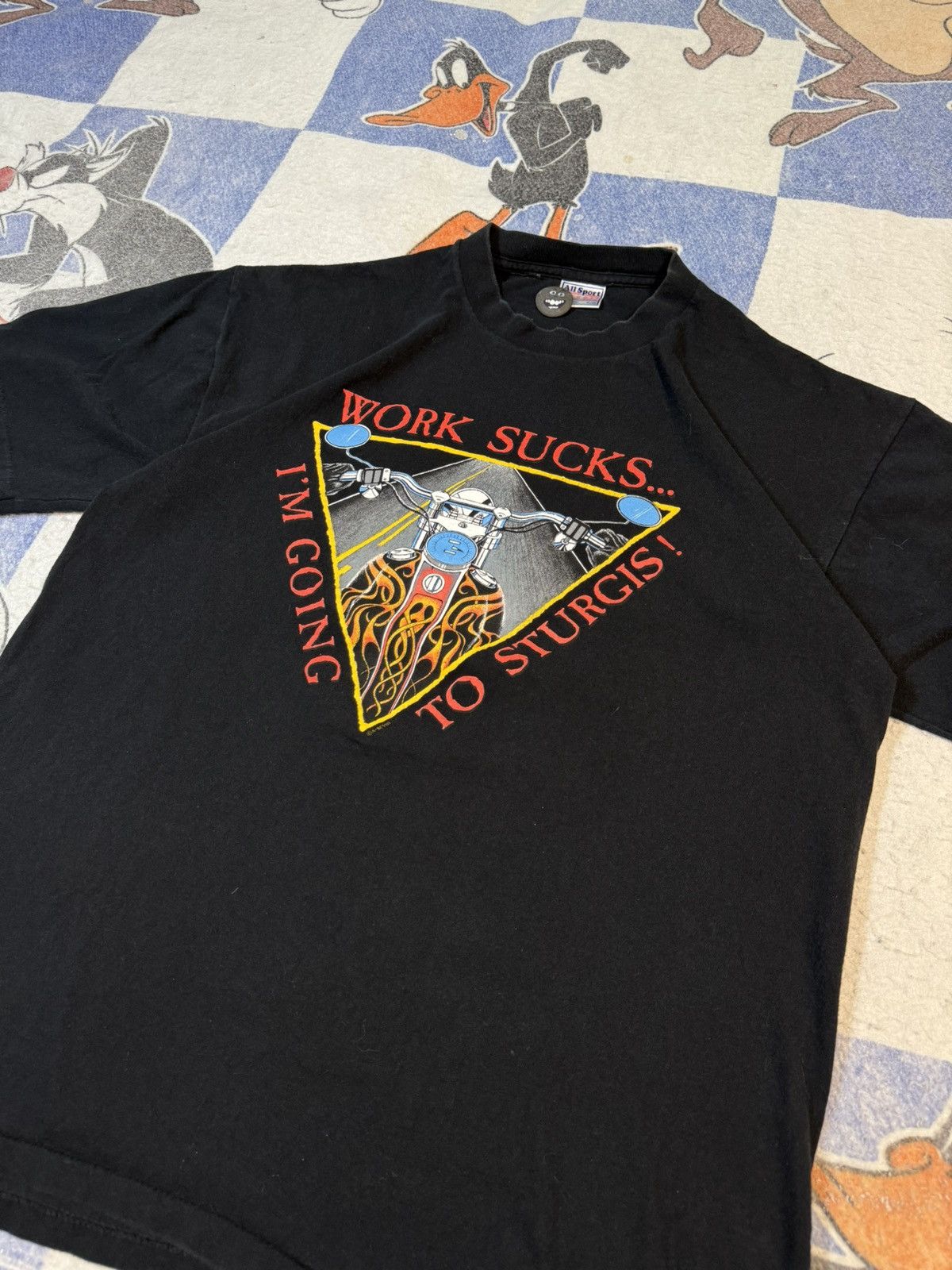 All Sport Vintage sturgis biker tee Size US XL / EU 56 / 4 - 2 Thumbnail