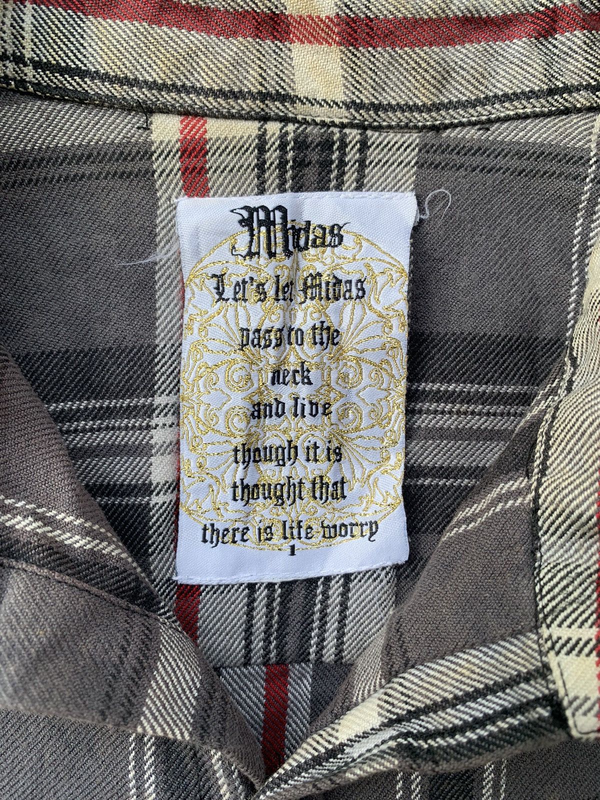 If Six Was Nine × Japanese Brand × Le Grande Bleu (L.G.B.) 2000s Japanese Brand Midas Double Collar Shirt Size US S / EU 44-46 / 1 - 10 Thumbnail