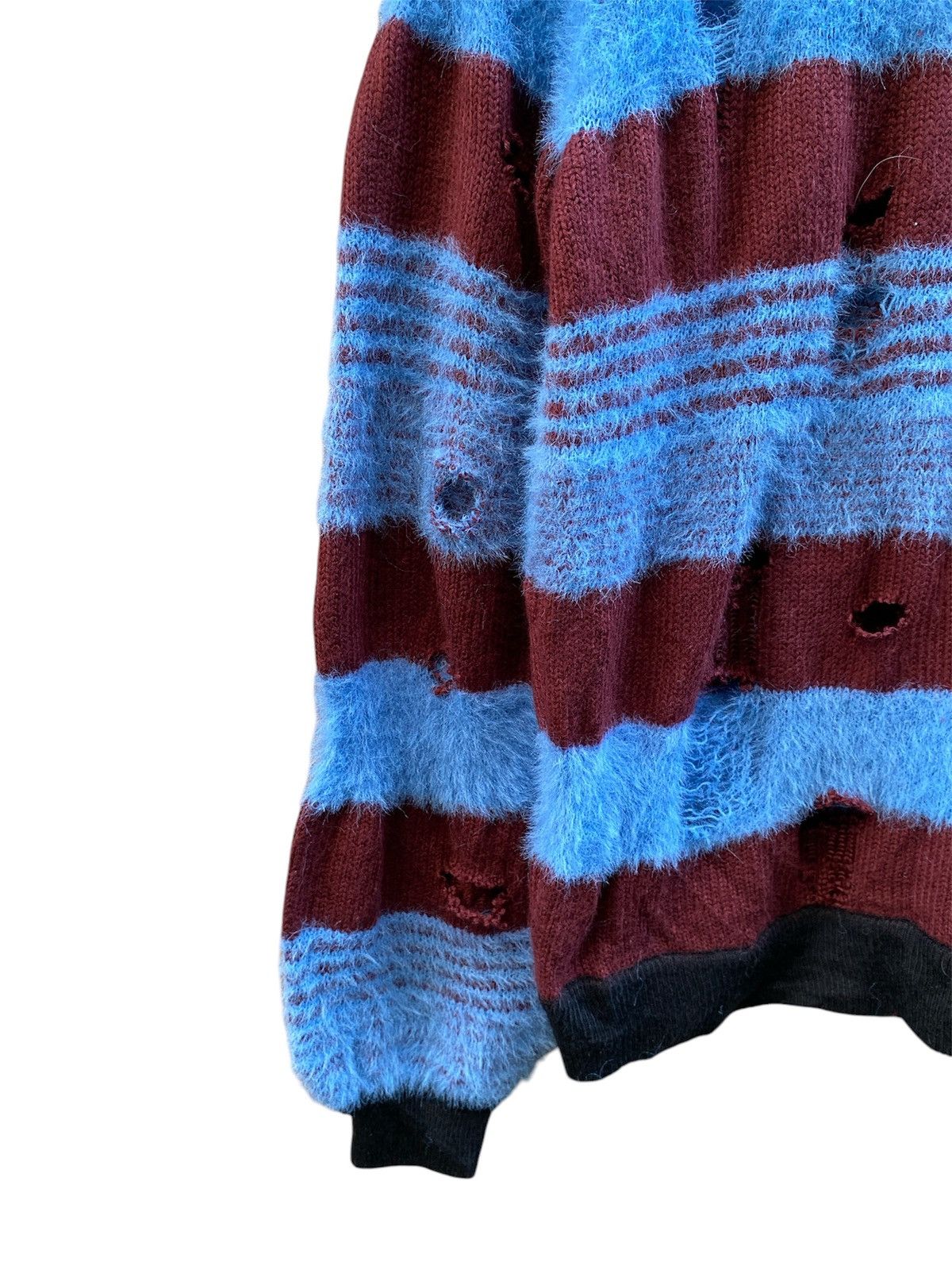 Hysteric Glamour SLY Distressed Grunge Punk Mohair Knitted Sweater Size US M / EU 48-50 / 2 - 5 Thumbnail