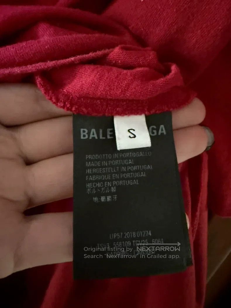 Balenciaga Balenciaga Short Sleeve with Wheat Pattern Size US S / EU 44-46 / 1 - 2 Thumbnail