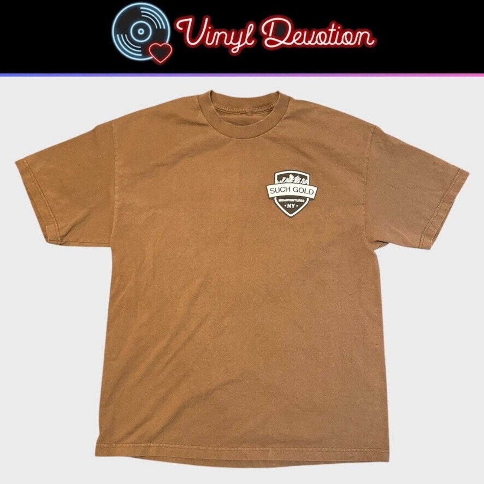 Band Tees Such Gold Band Misadventures 2012 Brown T-Shirt Size XL Size US XL / EU 56 / 4 - 1 Thumbnail
