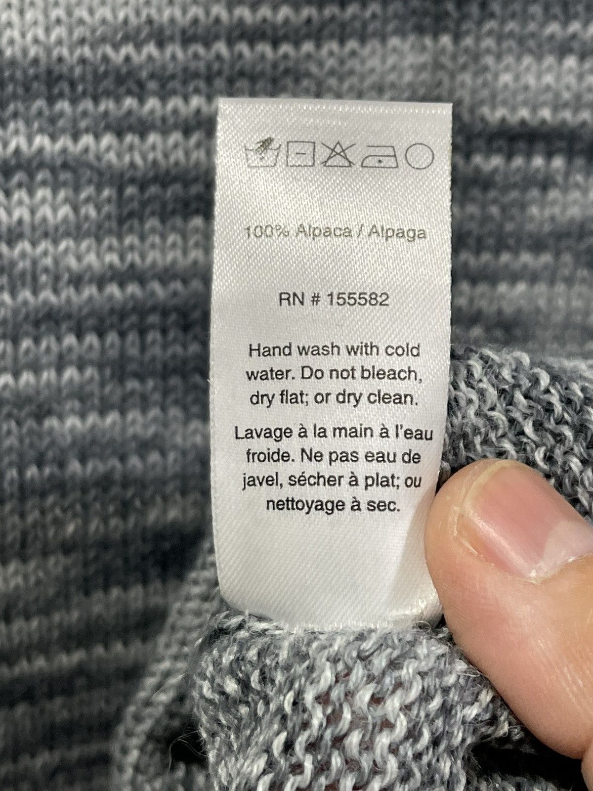 Corridor 100% Alpaca Sweater Size US L / EU 52-54 / 3 - 6 Thumbnail