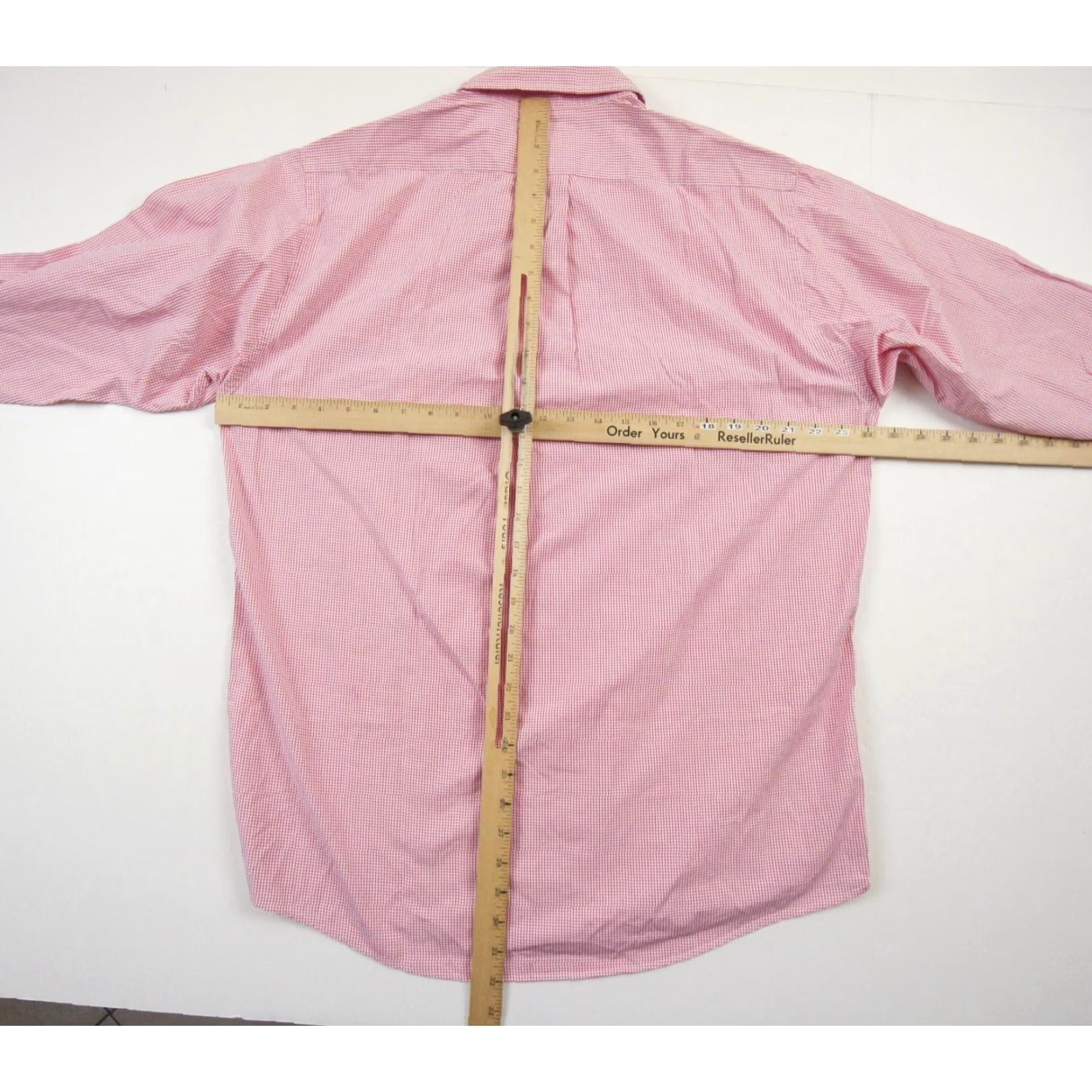 Brooks Brothers Brooks Brothers Shirt Mens 16 Red Check Button Up Long Sleeve Collared Adult Size US L / EU 52-54 / 3 - 6 Thumbnail